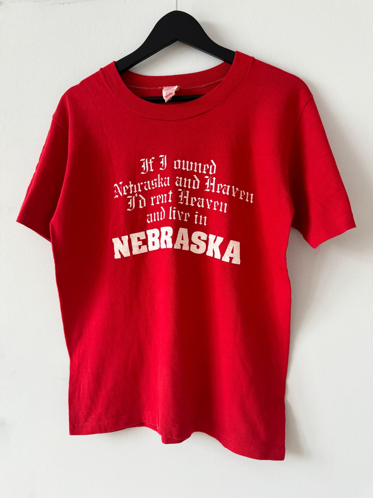 1980s Nebraska Tee , Made in U.S.A.