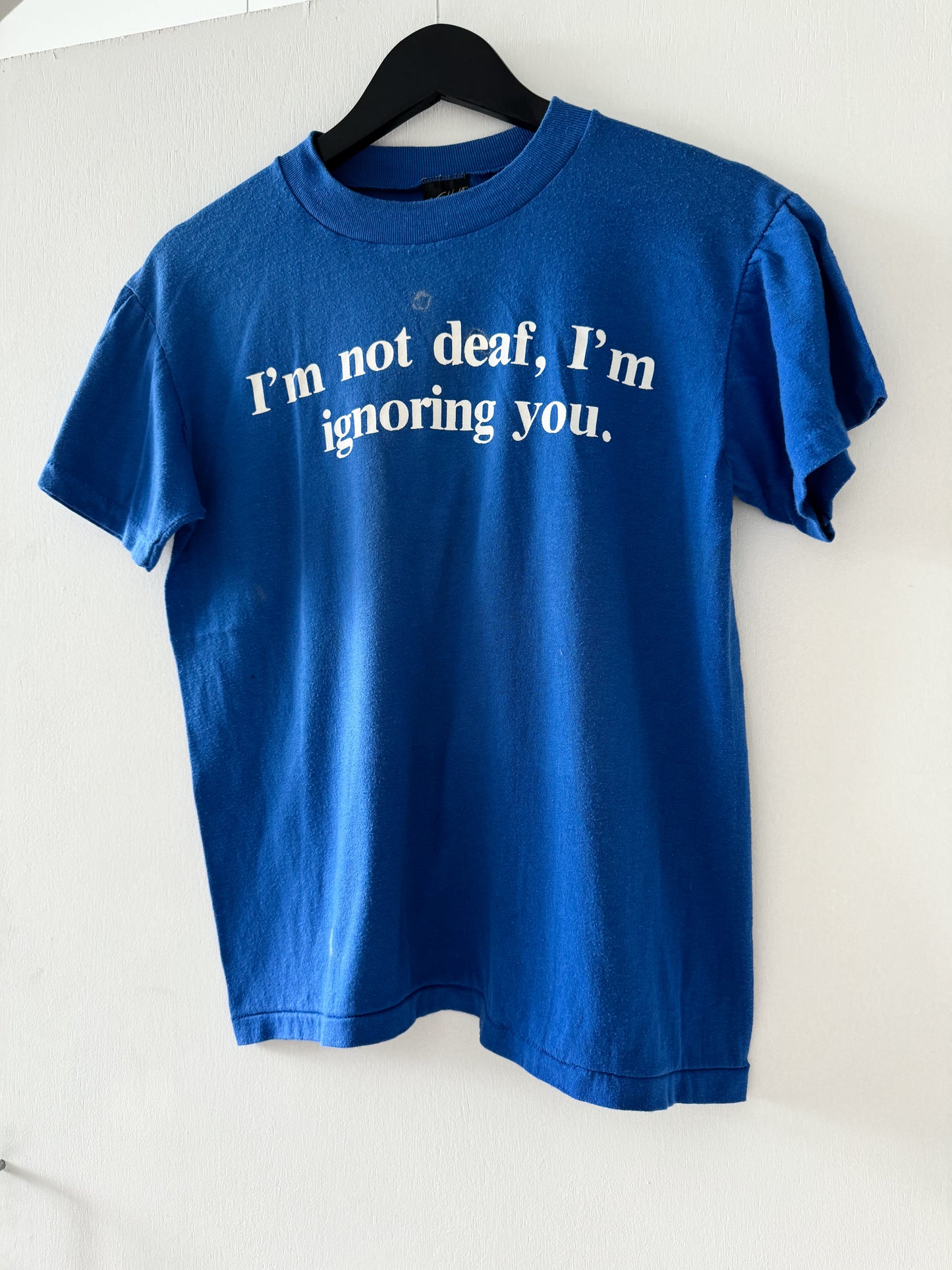 1980s I’m Not Deaf I’m Ignoring You Tee , Made in U.S.A.