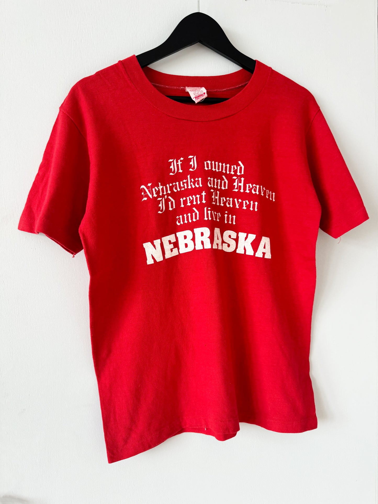 1980s Nebraska Tee , Made in U.S.A.