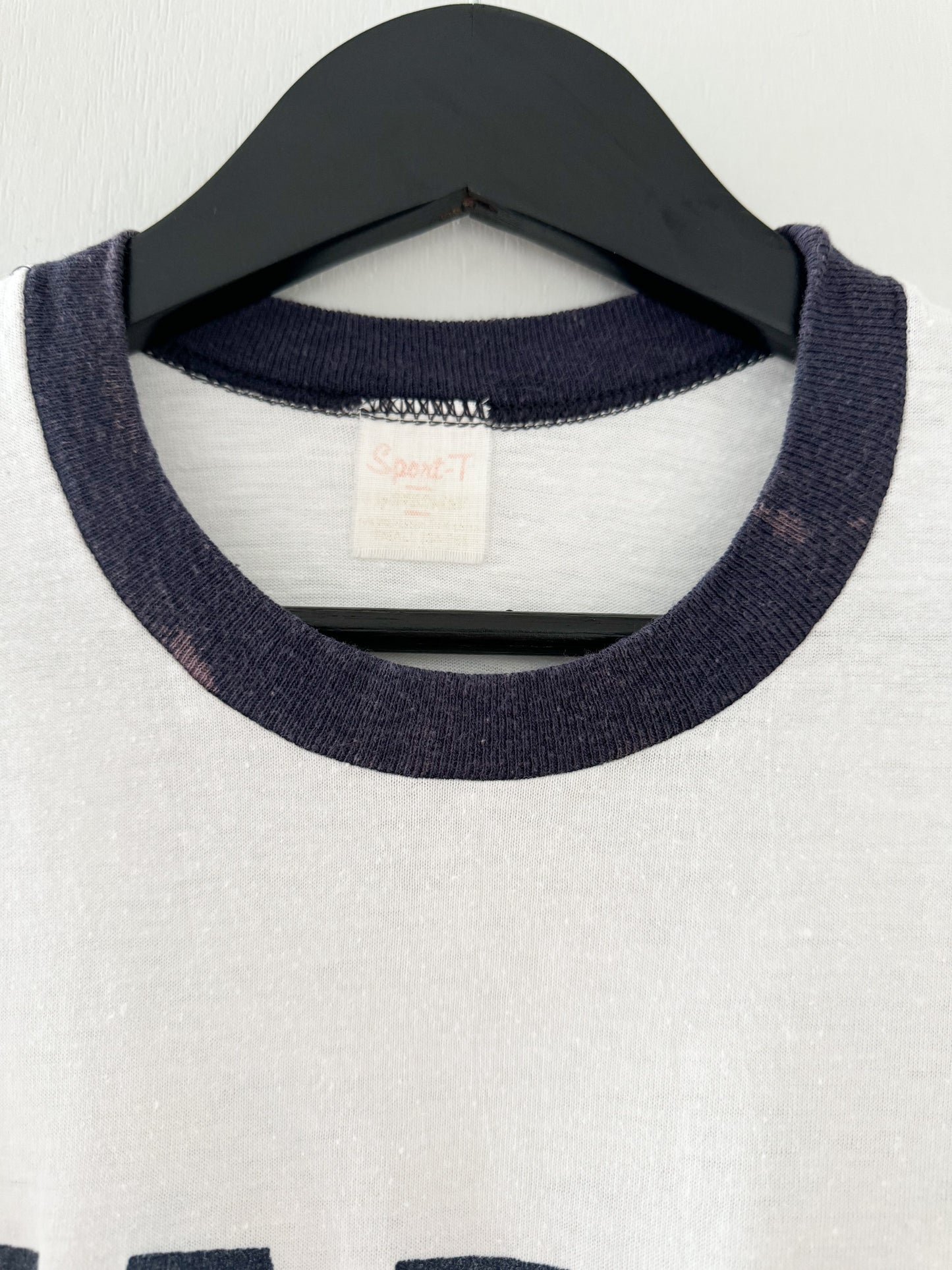 1980s Yale Ringer Tee , Made in U.S.A.