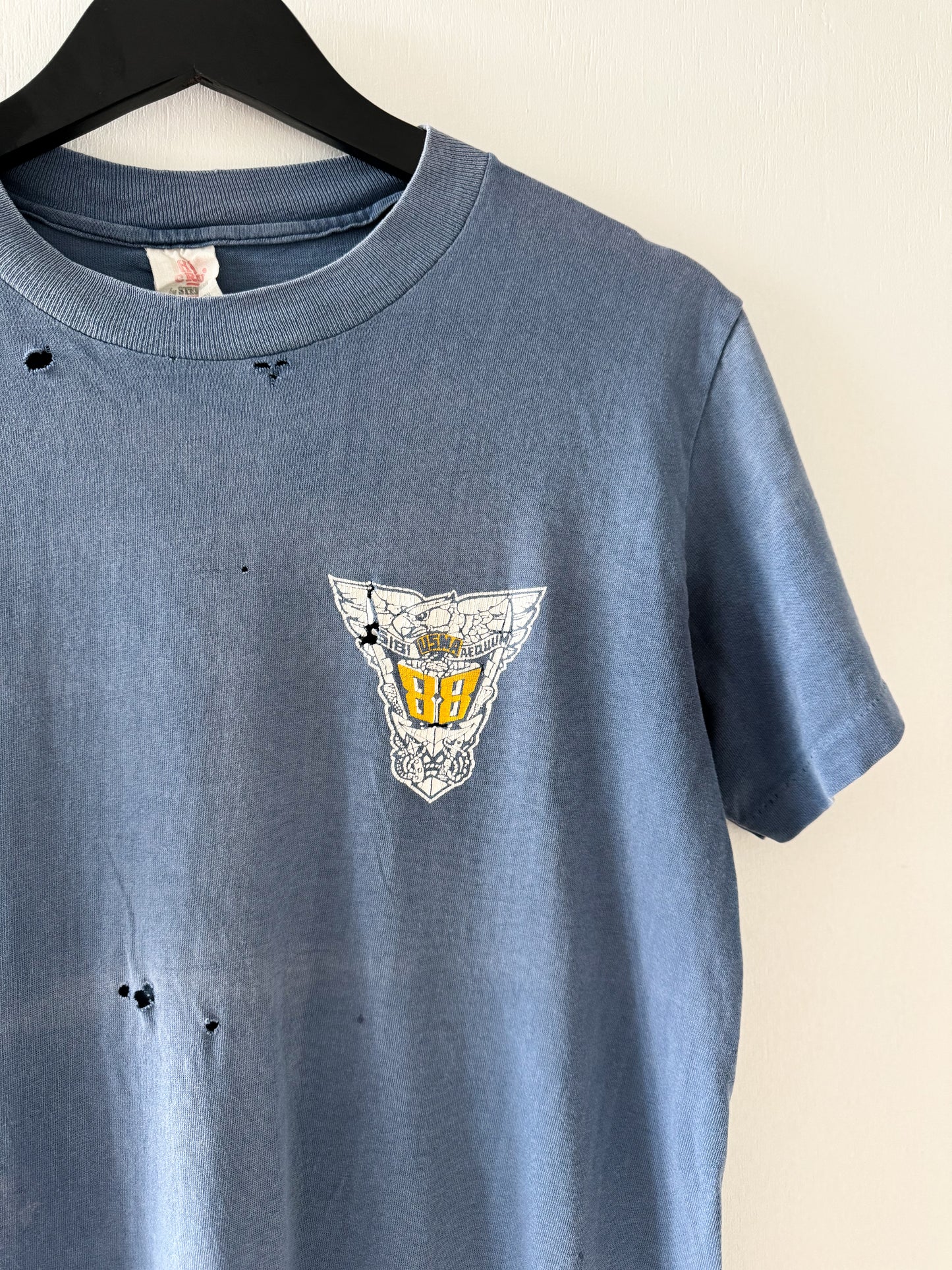 1980s United States Naval Academy Eagle 88 Tee , Made in U.S.A.