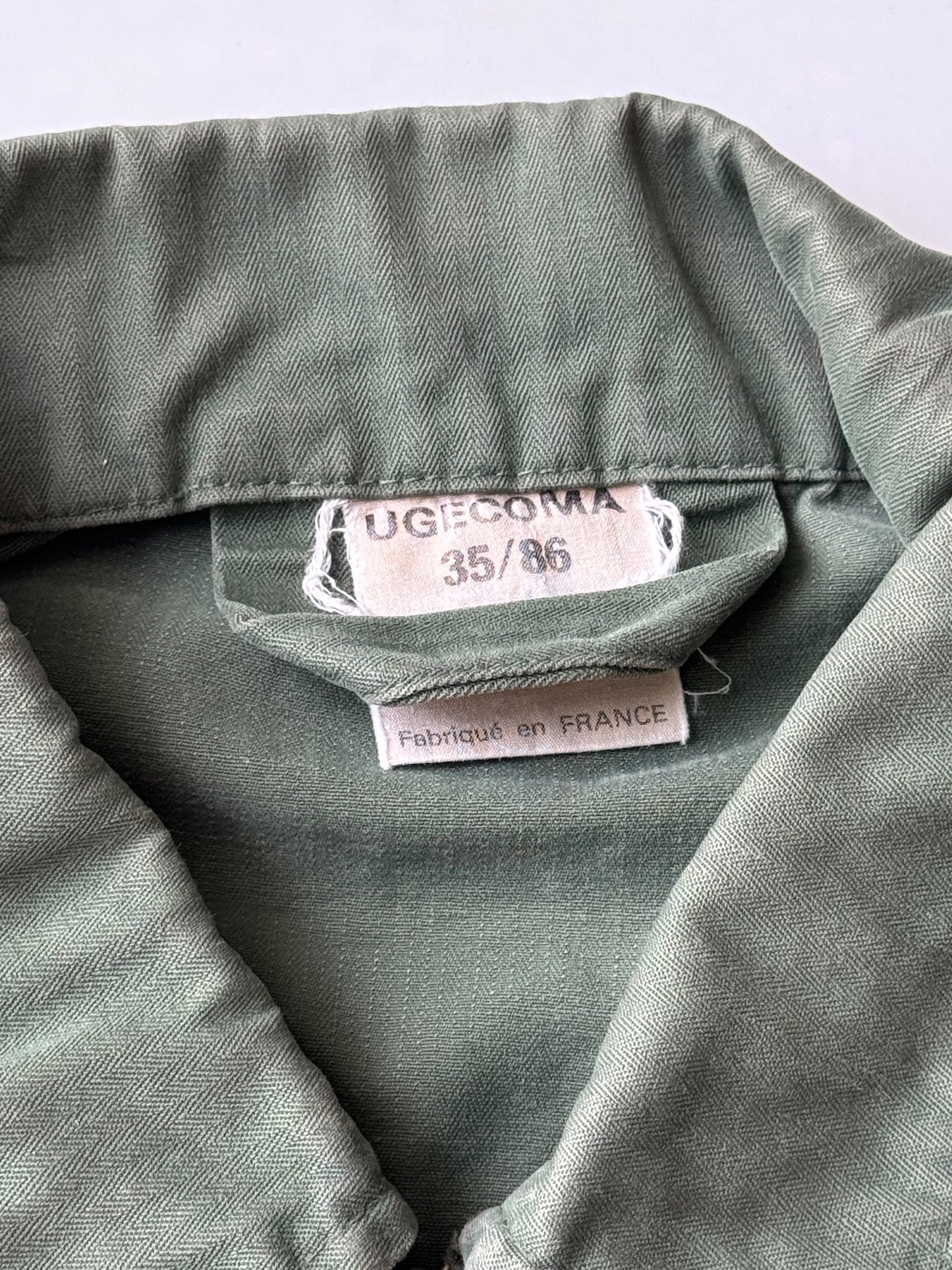 Vintage Military Utility Jacket , Made in France