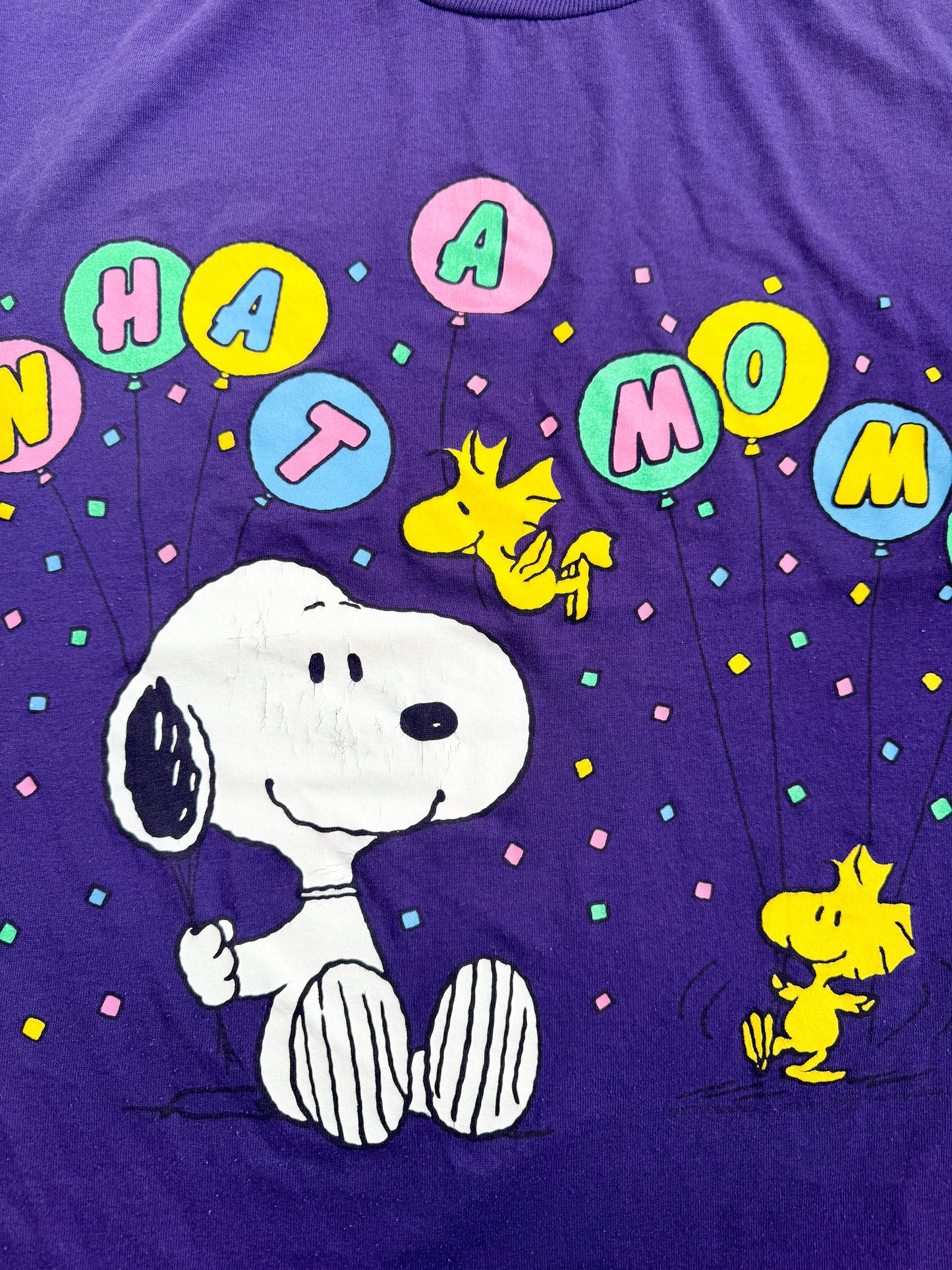 1980s Snoopy “What a Mom!” Tee , Made in U.S.A.
