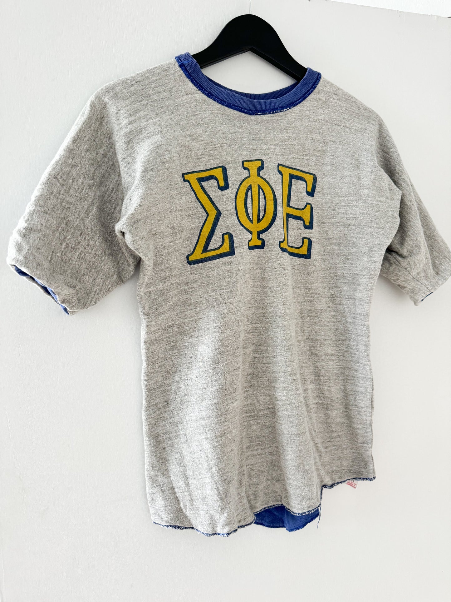 1960s Sigma Phi Epsilon Reversible Tee , Made in U.S.A.