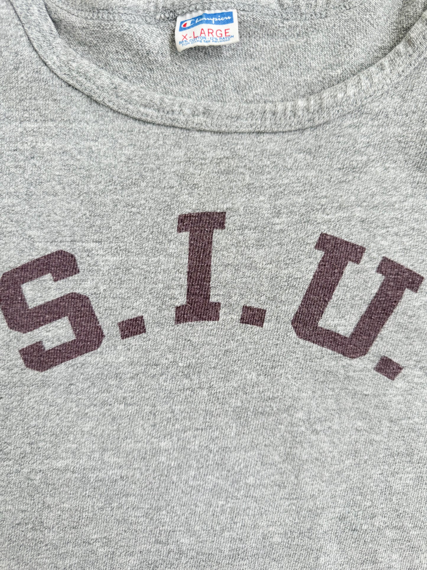 1970s Champion Southern Illinois University (S.I.U.) Tank Top , Made in U.S.A.