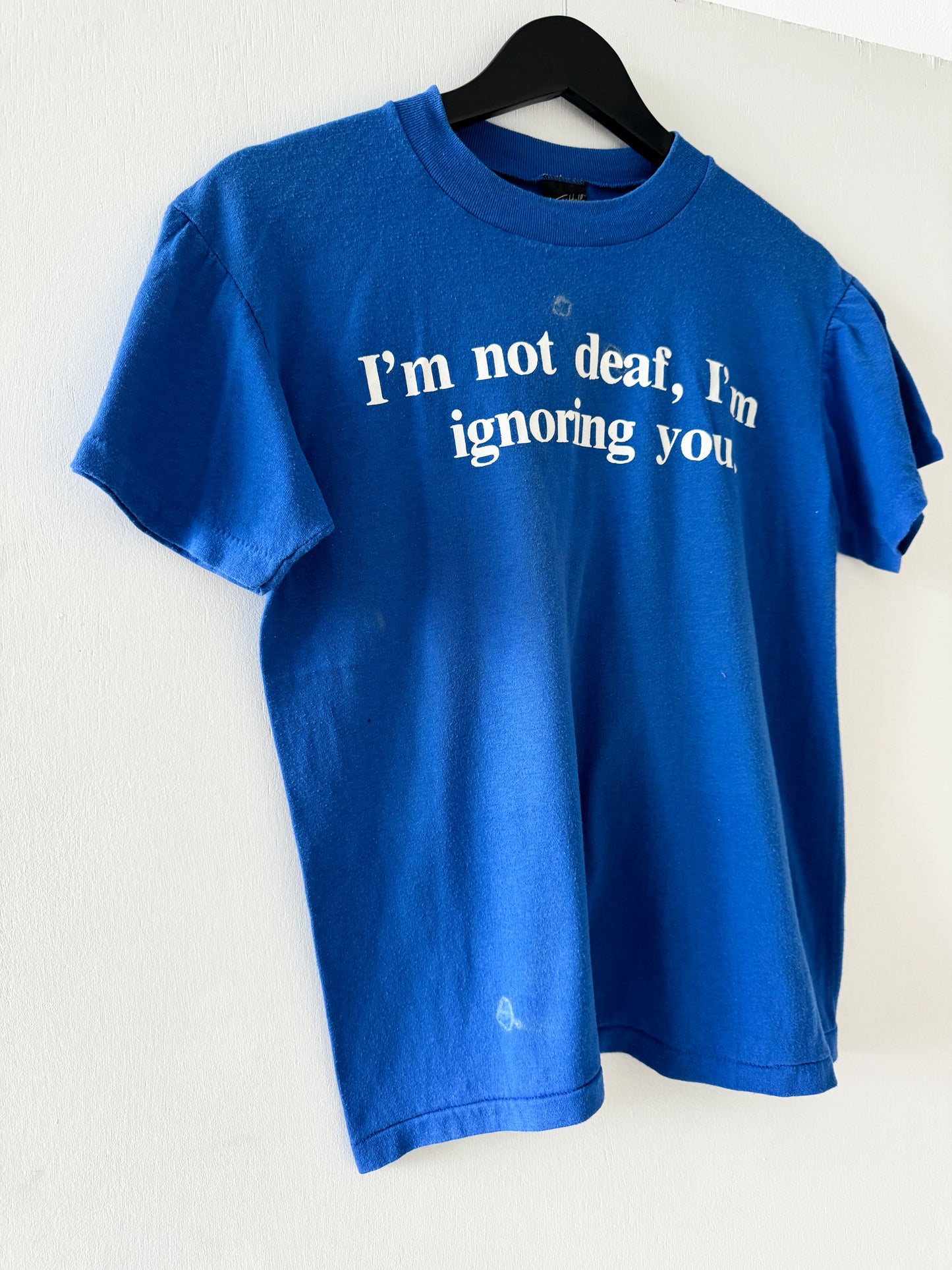 1980s I’m Not Deaf I’m Ignoring You Tee , Made in U.S.A.