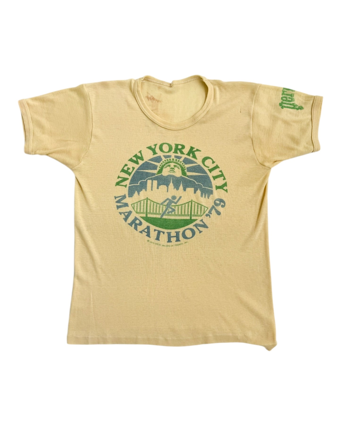 1970s New York City Marathon ‘79 Tee , Made in U.S.A.