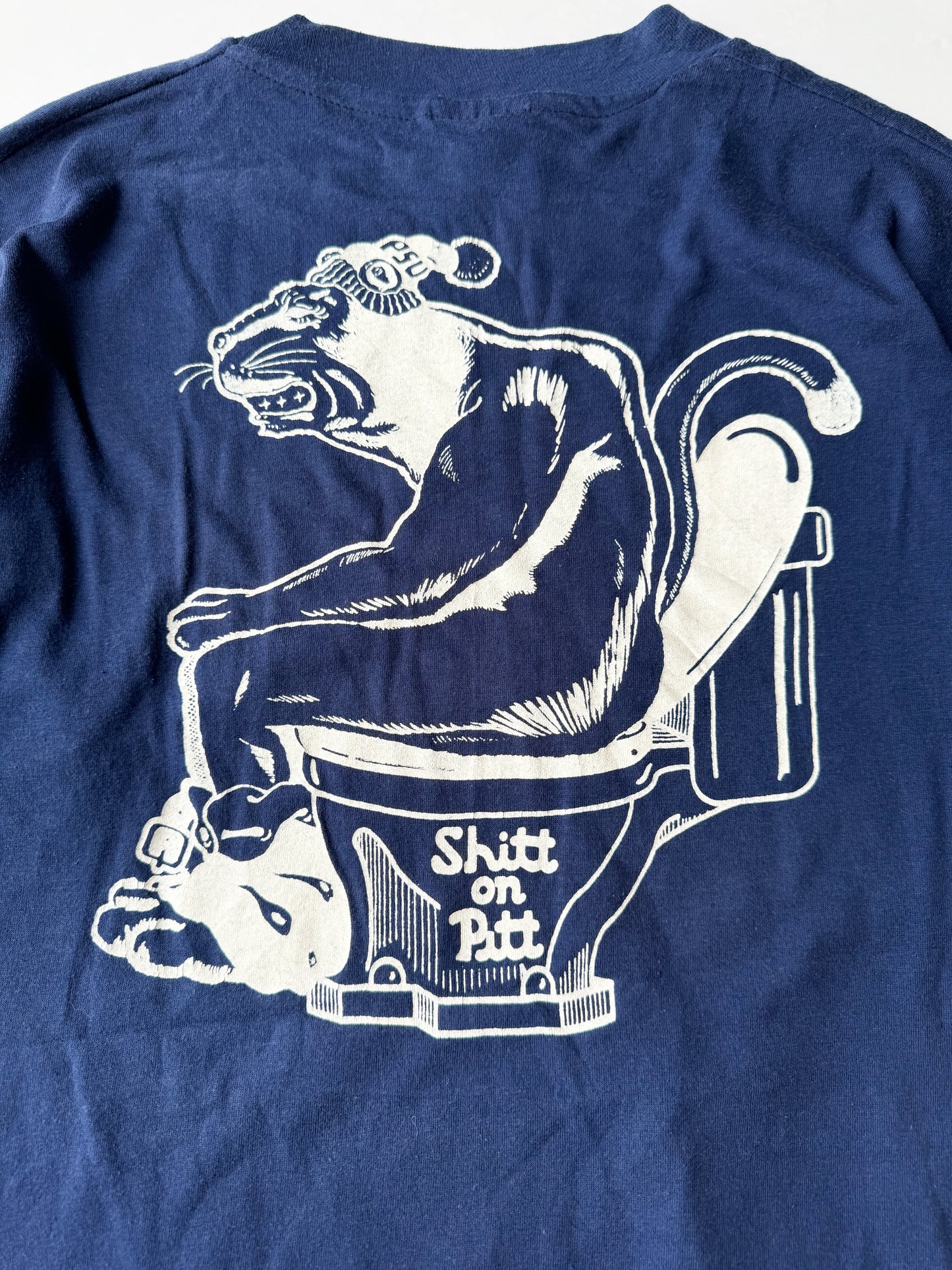 80's Shitt on Pitt Tee , Made in U.S.A.