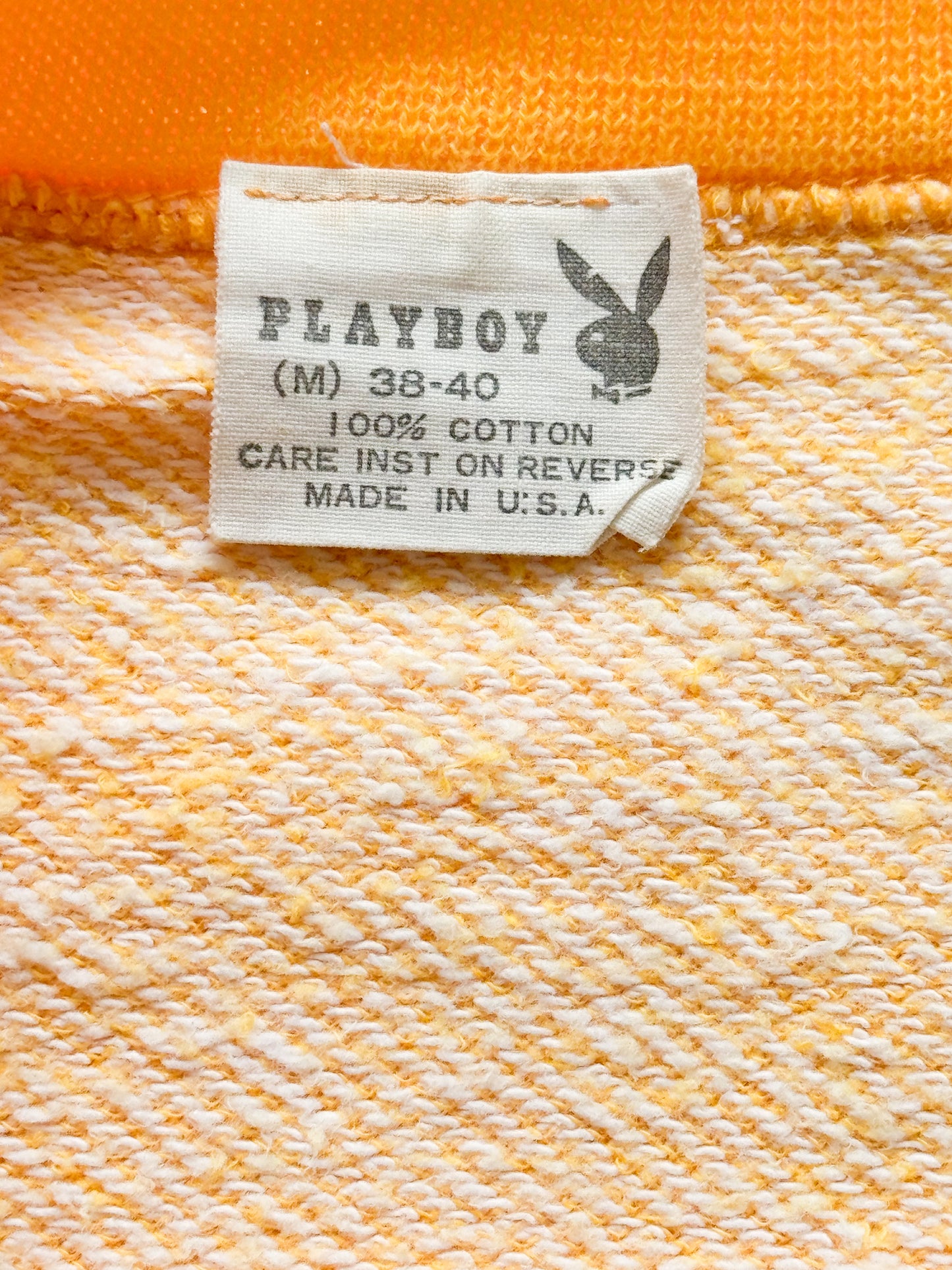 1980s Playboy Sweatshirt , Made in U.S.A.
