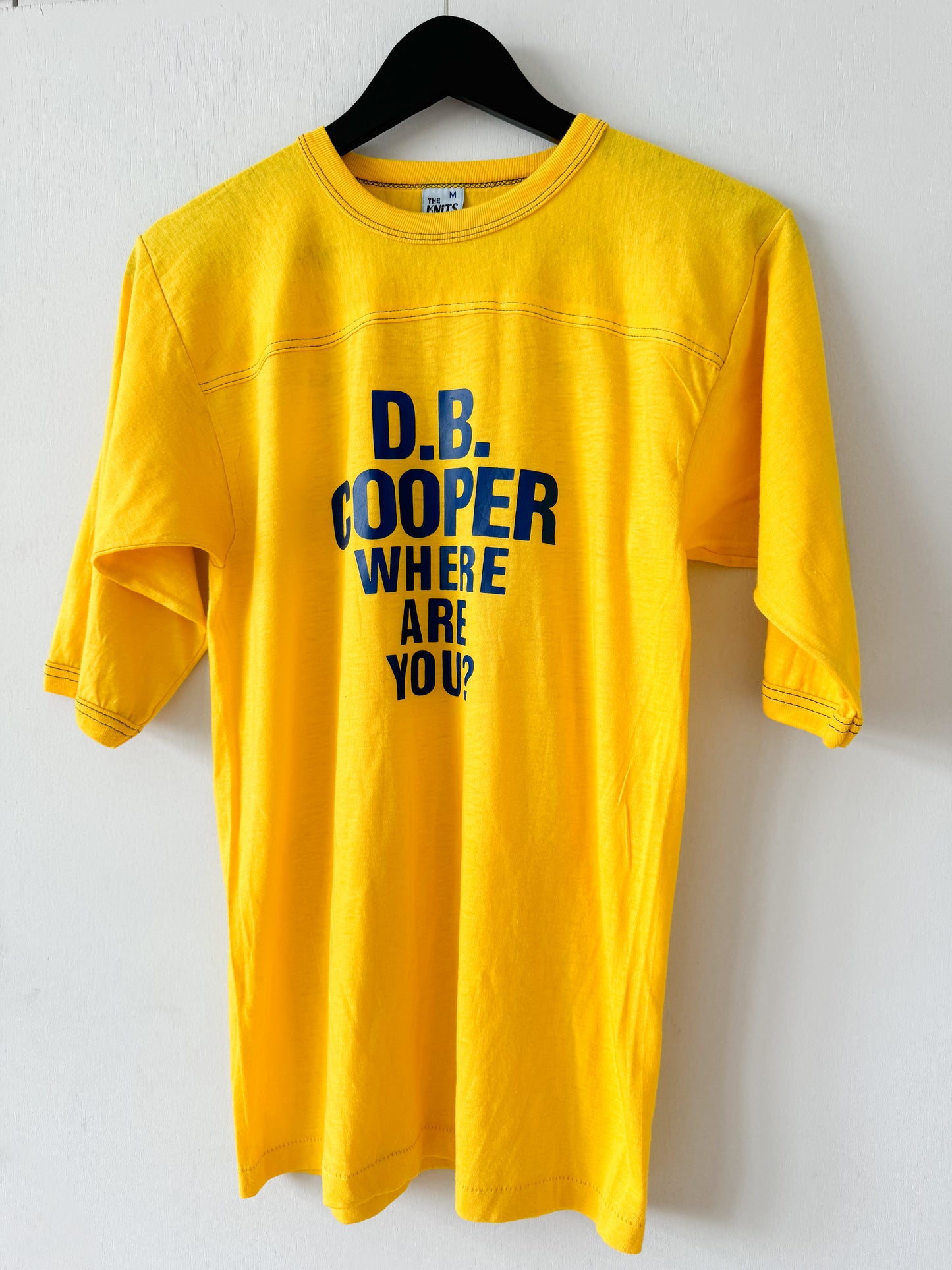 1980s D.B. Cooper Tee , Made in U.S.A.