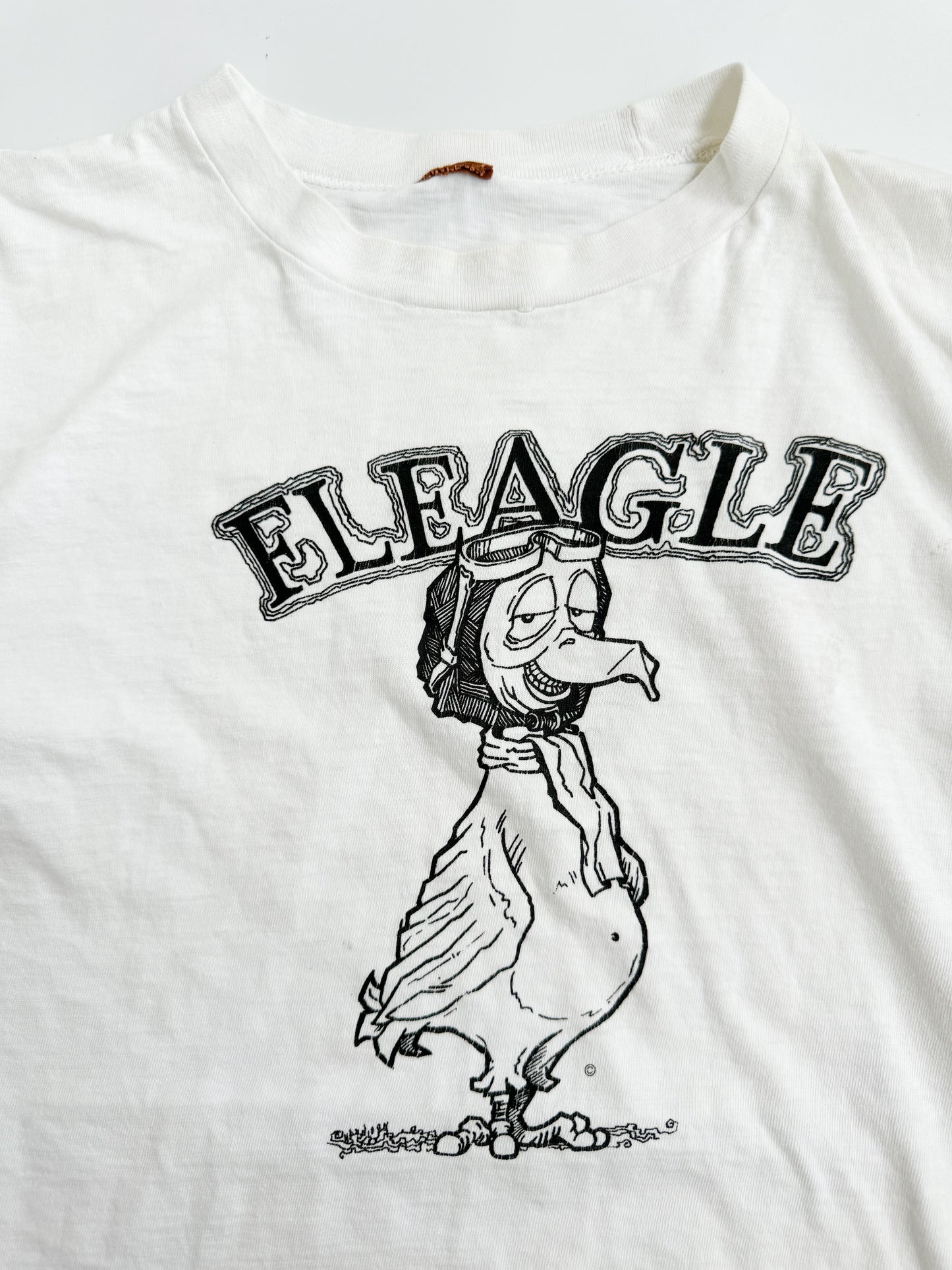 1970s Fleagle Cartoon Tee , Made in U.S.A.