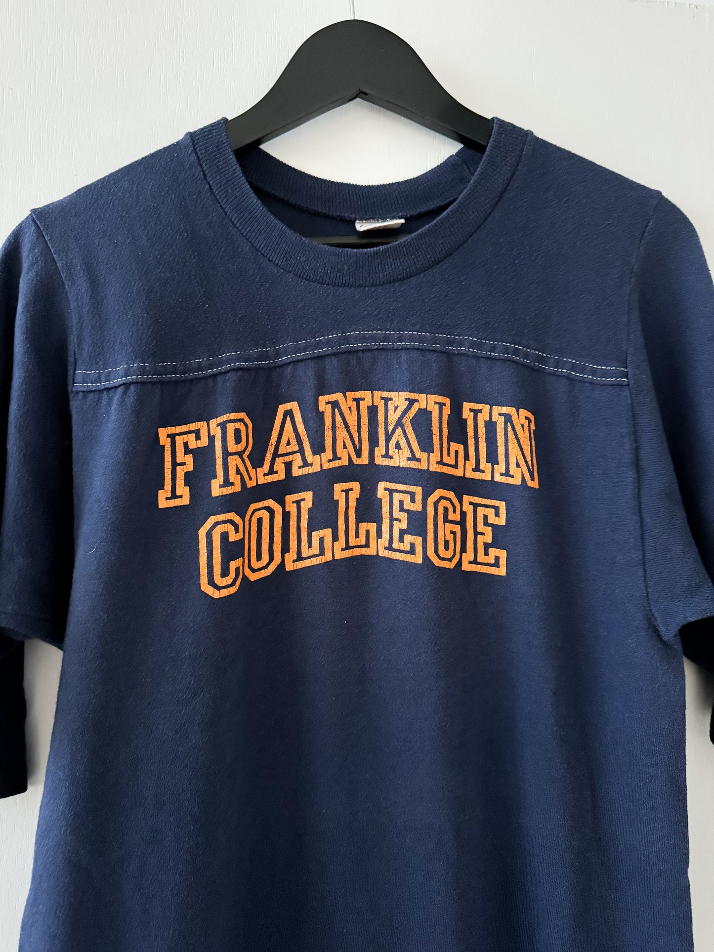1970s-1980s Franklin College Tee , Made in U.S.A.