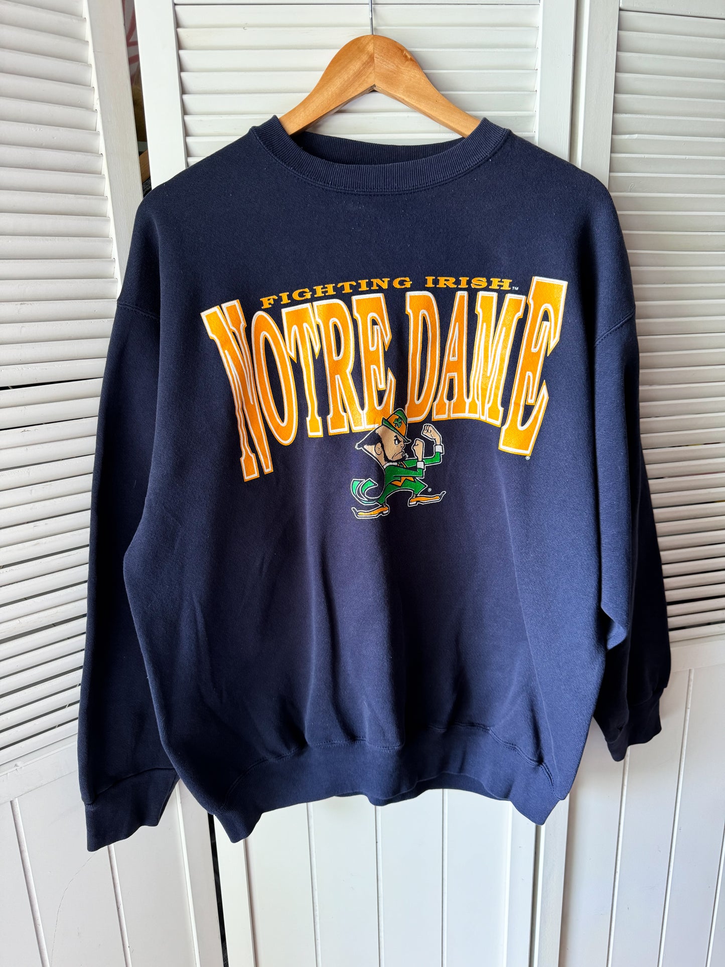 90's Notre Dame Fighting Irish Sweatshirt , Made in U.S.A.