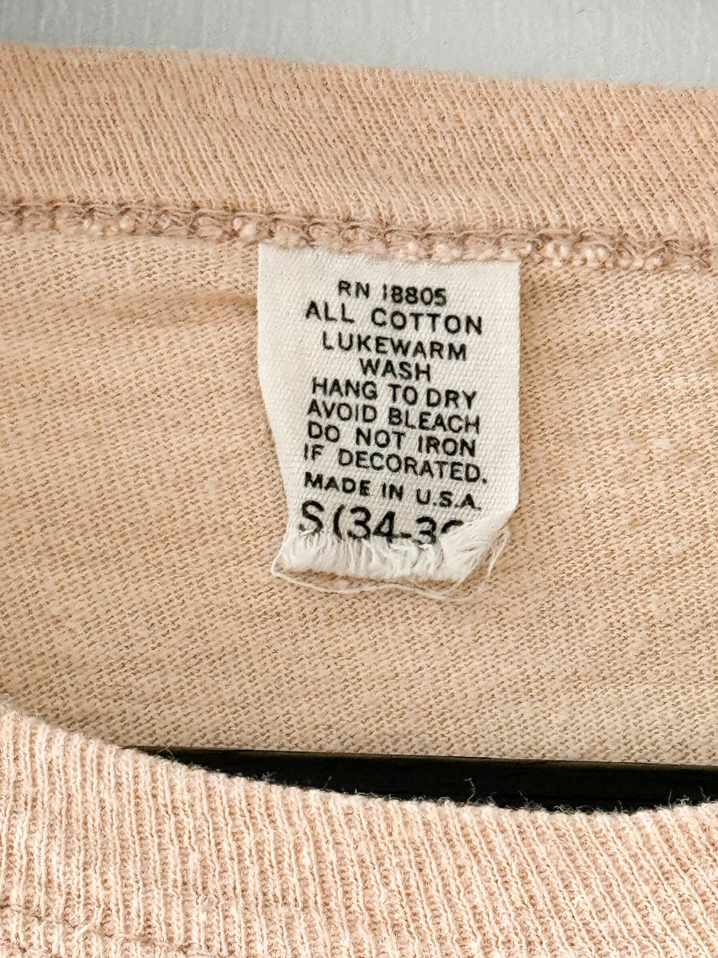1970s Mechanicsville Iowa Tee , Made in U.S.A.