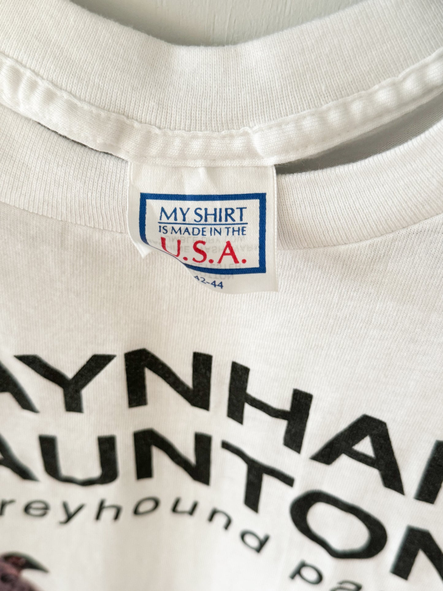 1990s Raynham Taunton Greyhound Park Tee , Made in U.S.A.