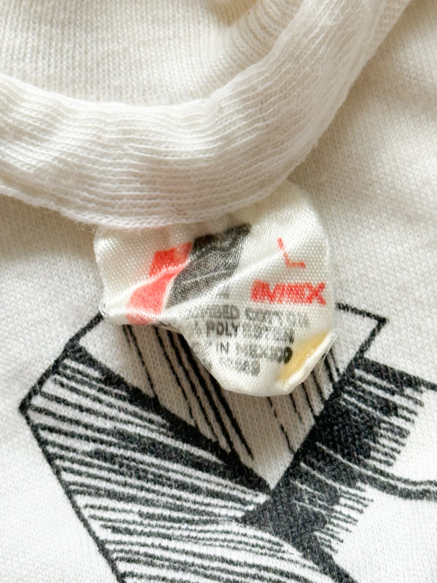1980s Conductor Illustration Tee , Made in Mexico