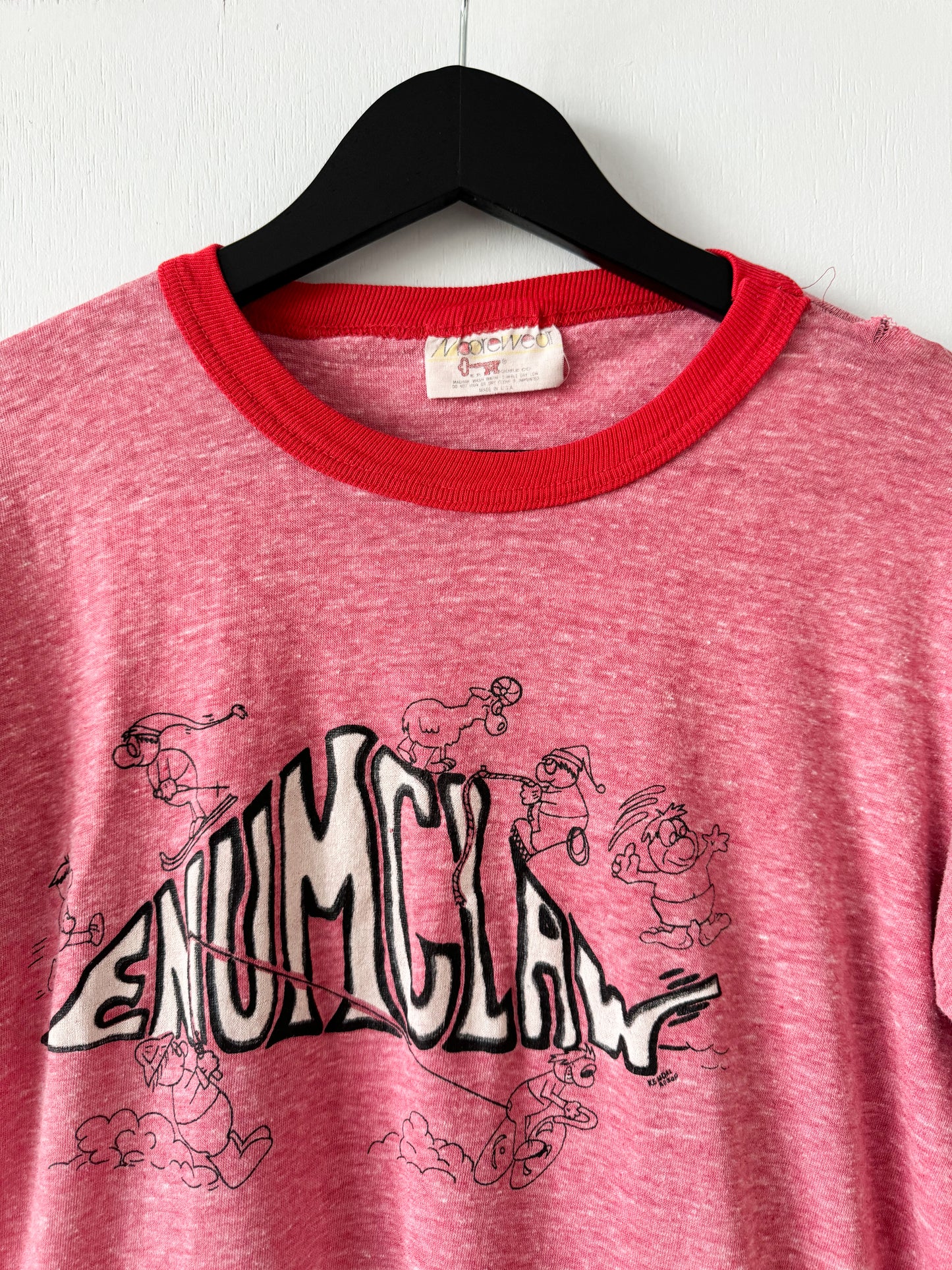 1980s Enumclaw Ringer Tee , Made in U.S.A.
