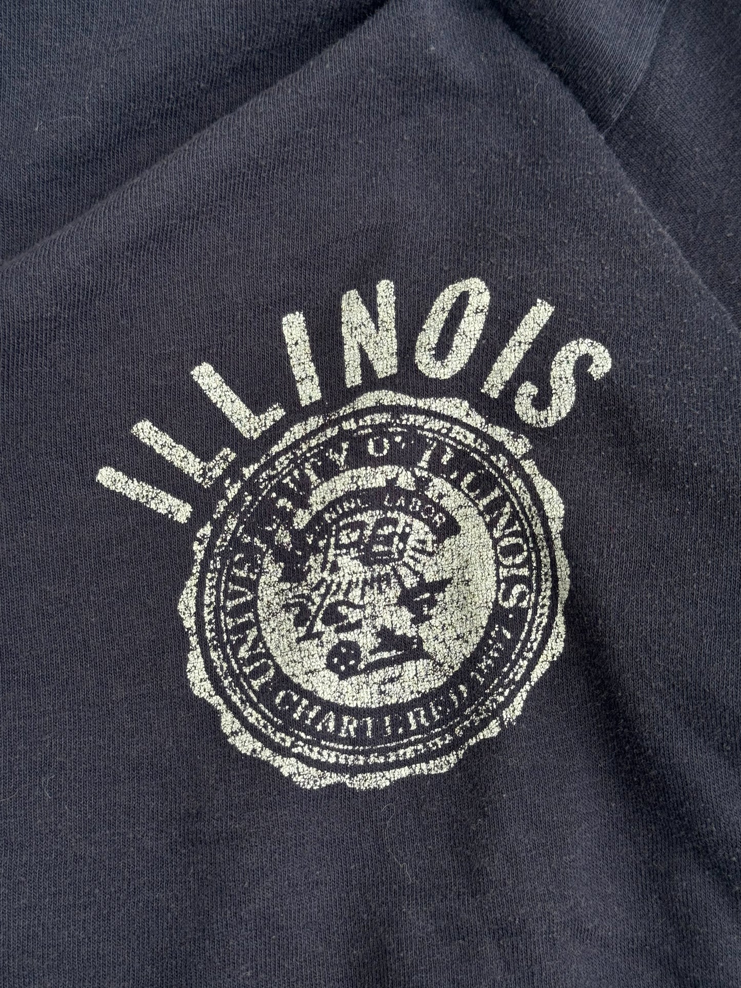1970s Illinois State Seal Tee , Made in U.S.A.
