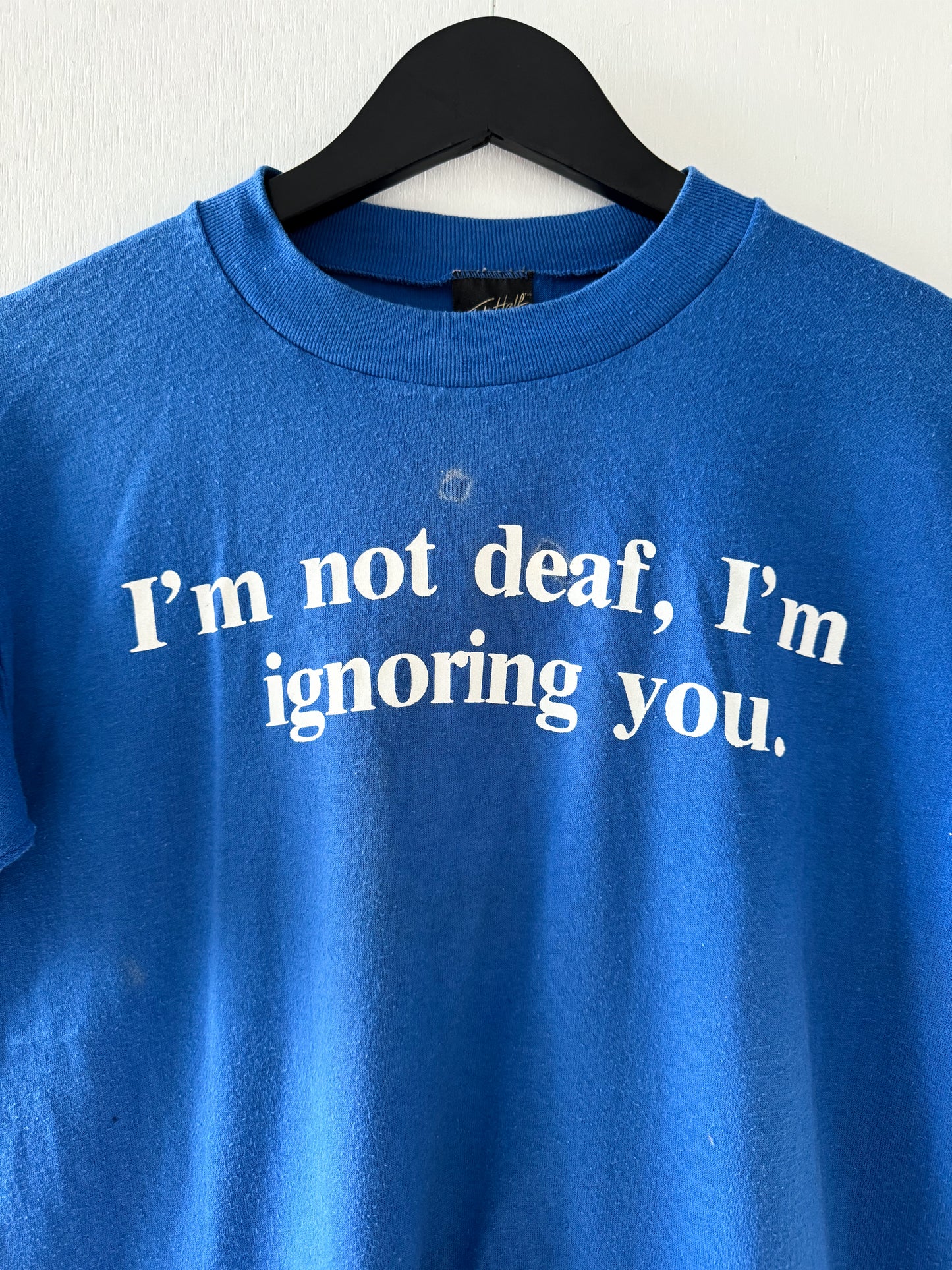 1980s I’m Not Deaf I’m Ignoring You Tee , Made in U.S.A.