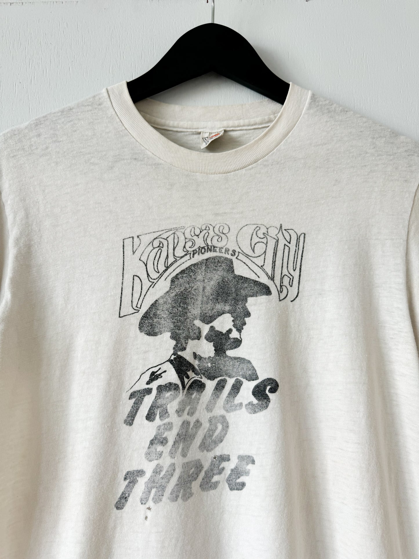 1970s Kansas City Trails End Three Tee , Made in U.S.A