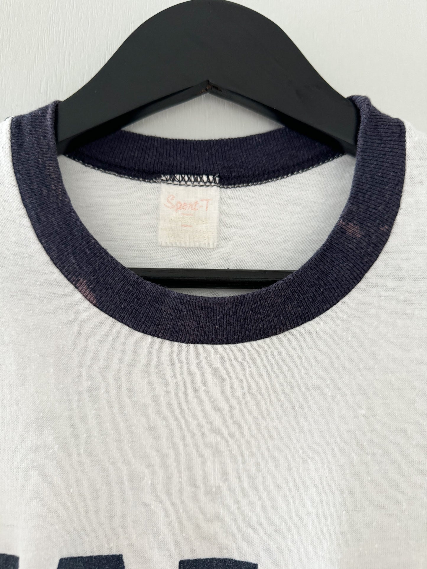 1980s Yale Ringer Tee , Made in U.S.A.