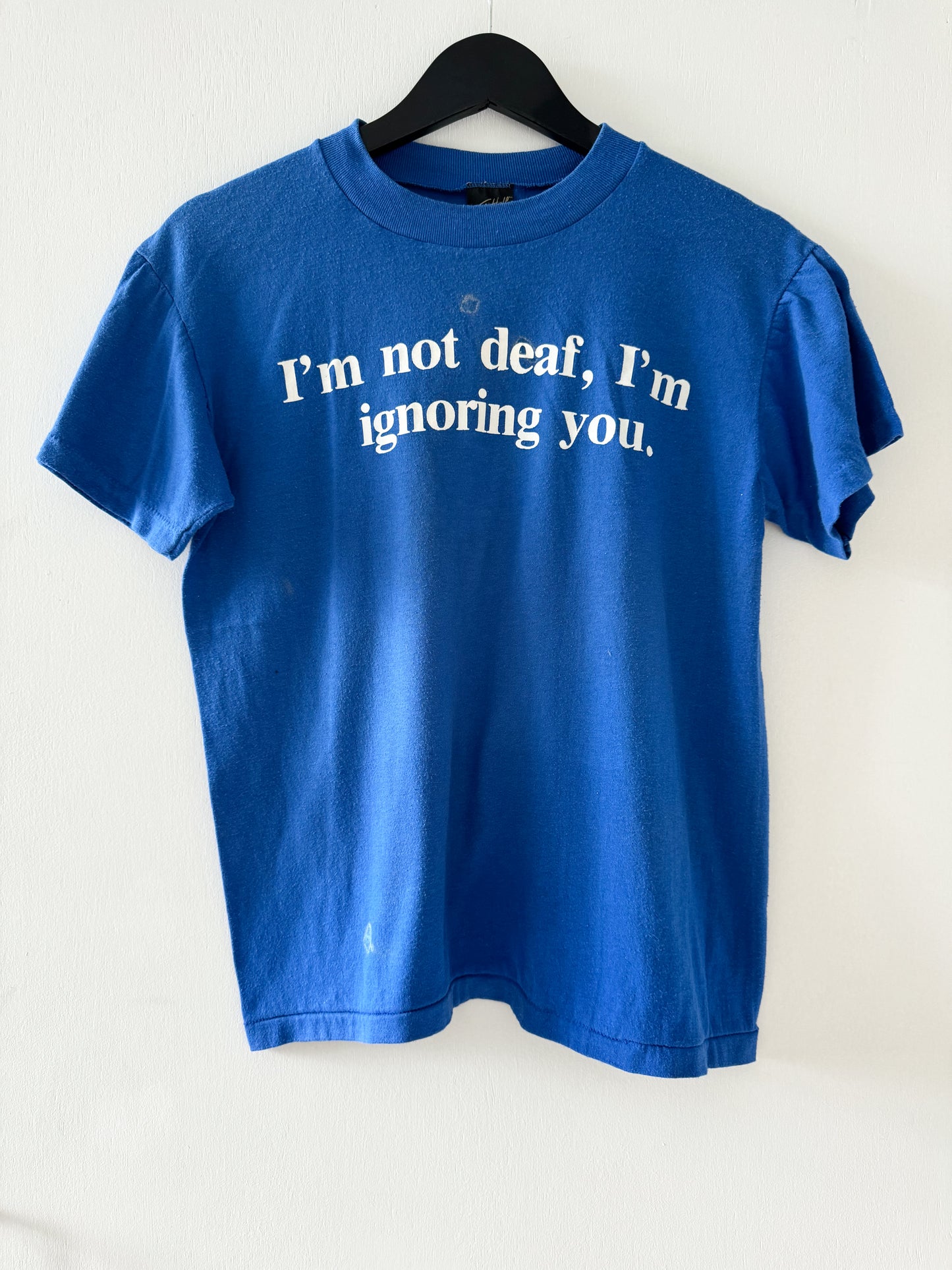 1980s I’m Not Deaf I’m Ignoring You Tee , Made in U.S.A.