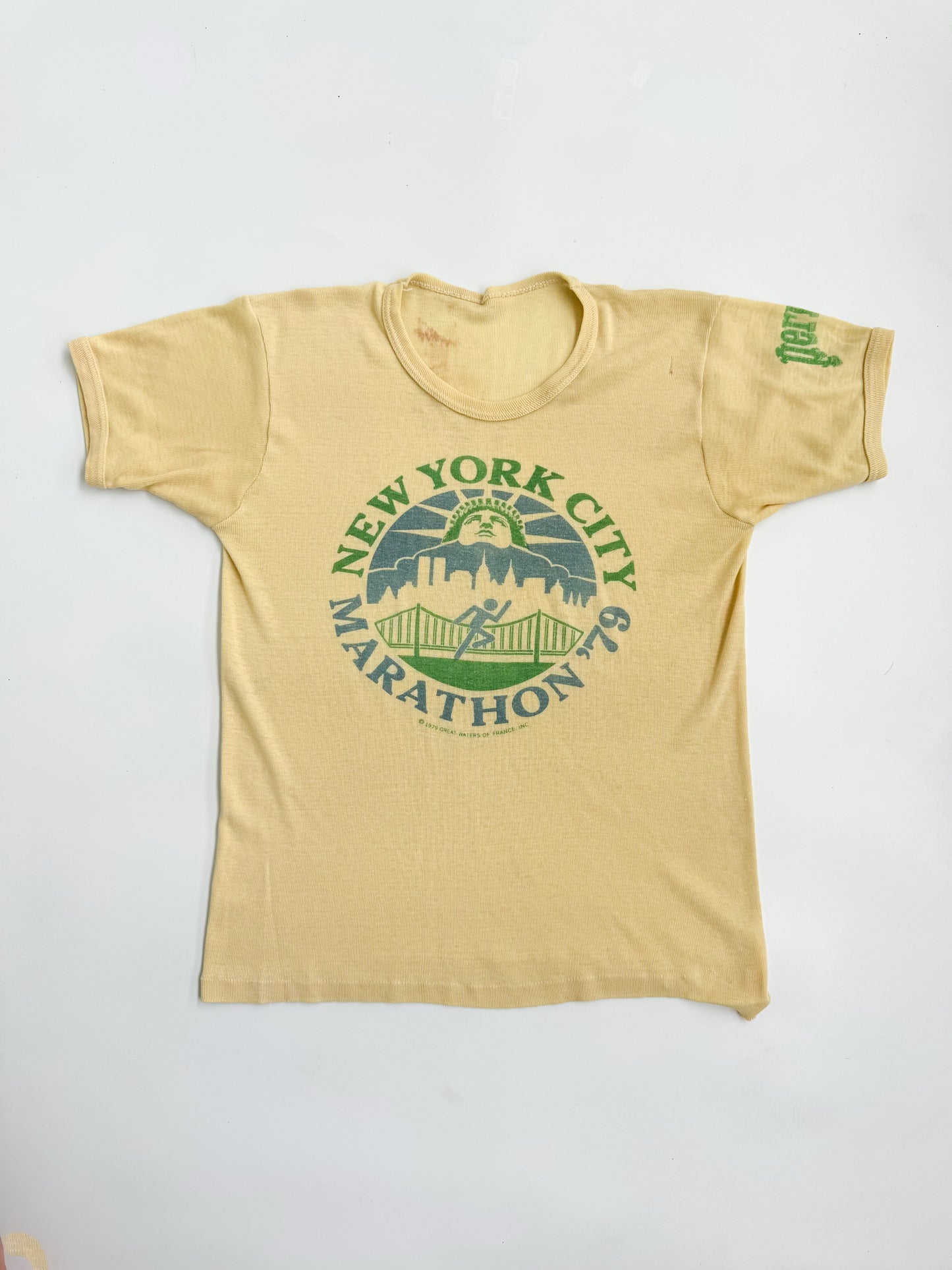 1970s New York City Marathon ‘79 Tee , Made in U.S.A.
