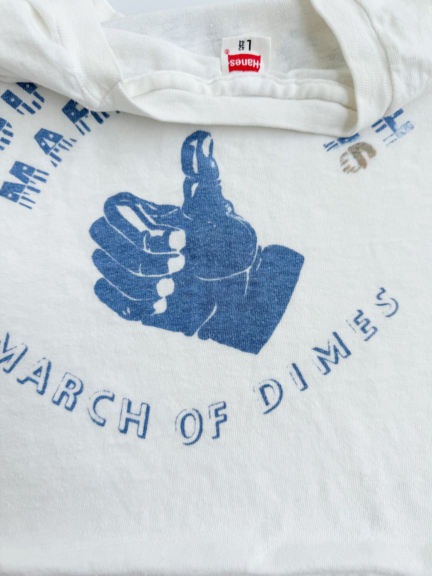 1970s Hanes Southern Utah Marathon ‘76 Tee , Made in U.S.A.