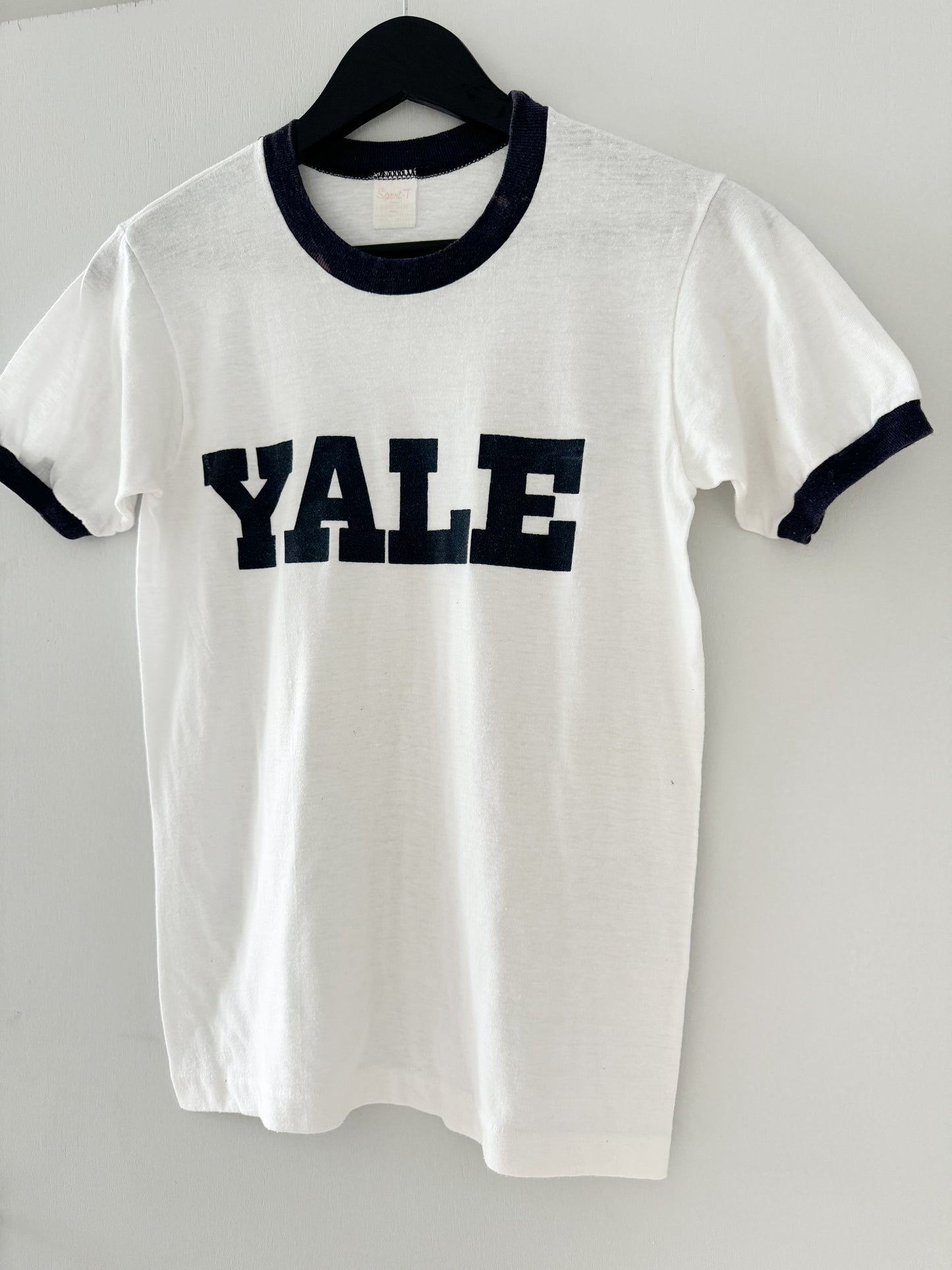 1980s Yale Ringer Tee , Made in U.S.A.