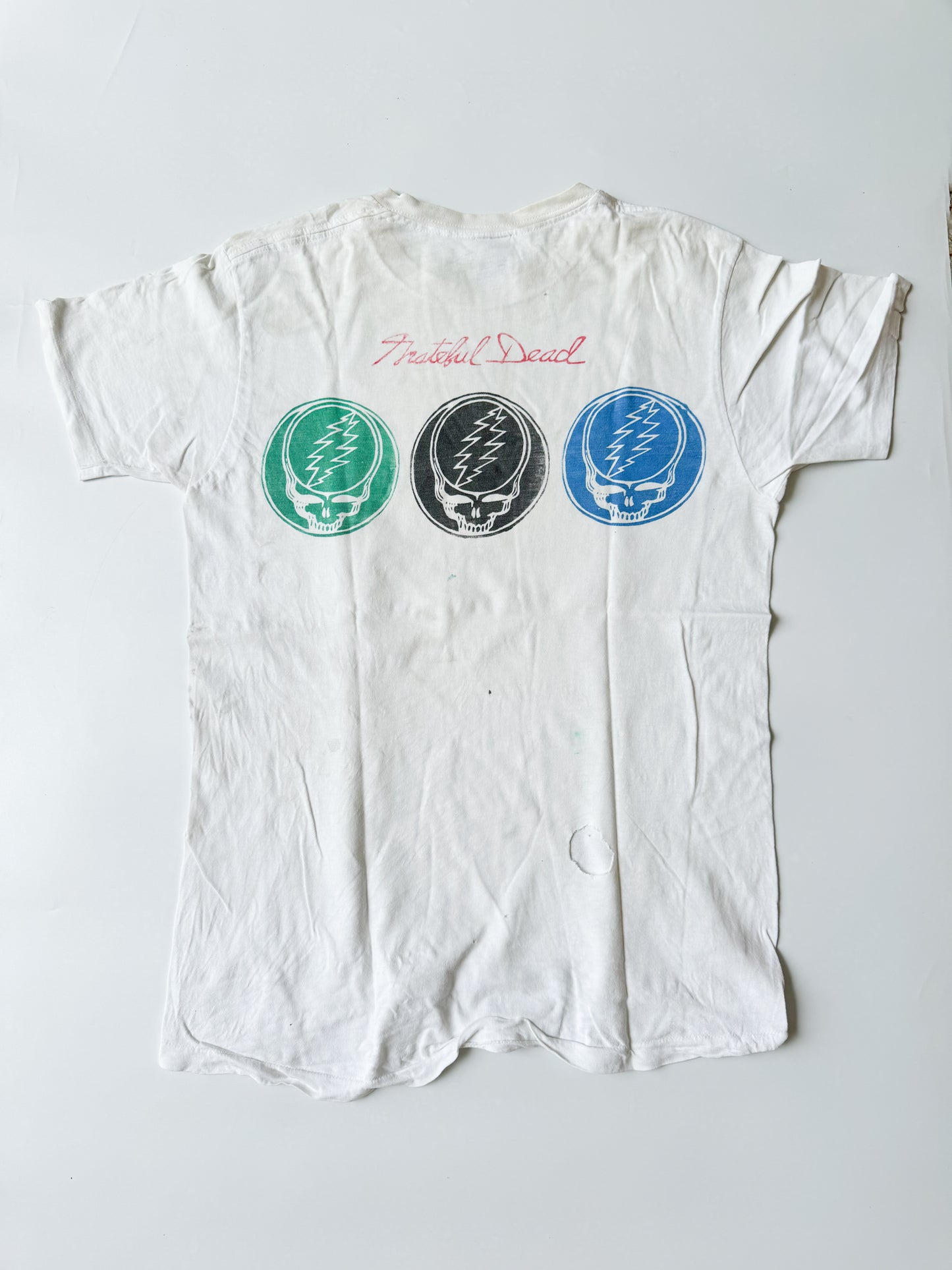 90's Grateful Dead Triple Skull Tee , Made in U.S.A.