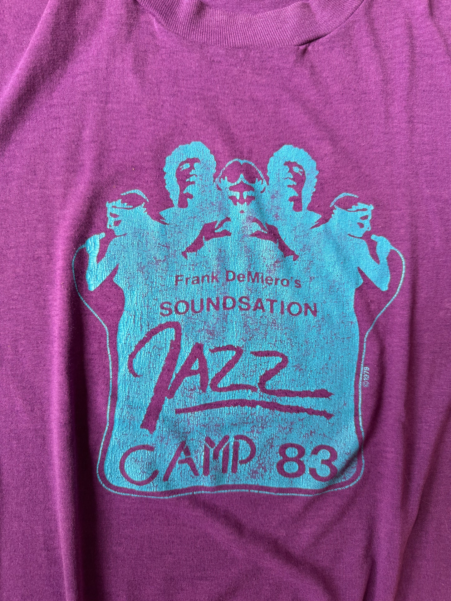 80's Jazz Camp 83 Tee , Made in U.S.A. (1983)
