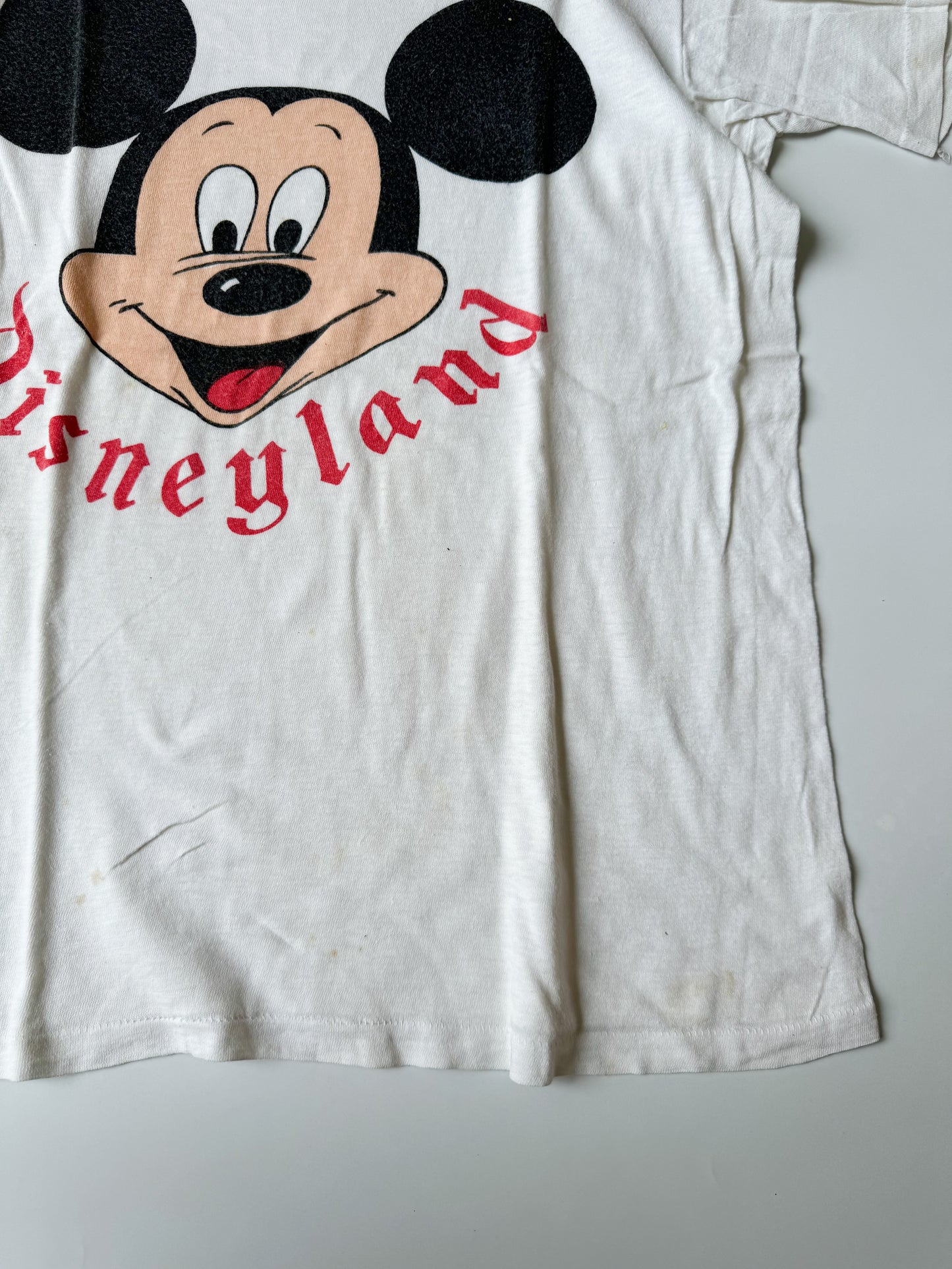 70's Disneyland Mickey Tee , Made in U.S.A.