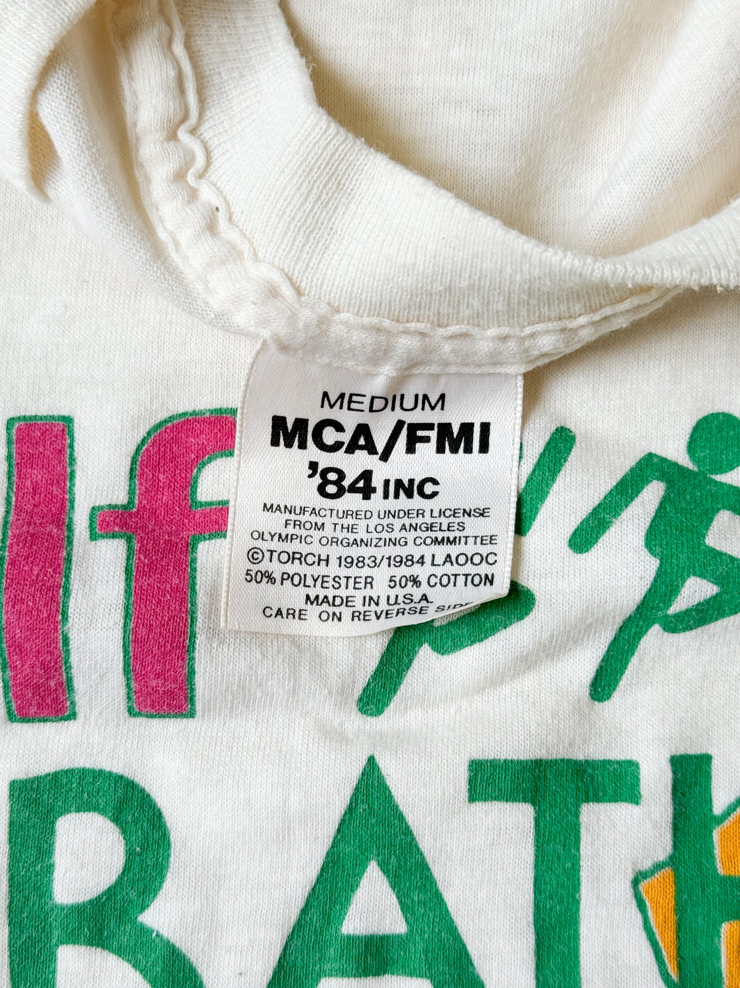 80's Hispanic Half Marathon Tee , Made in U.S.A.