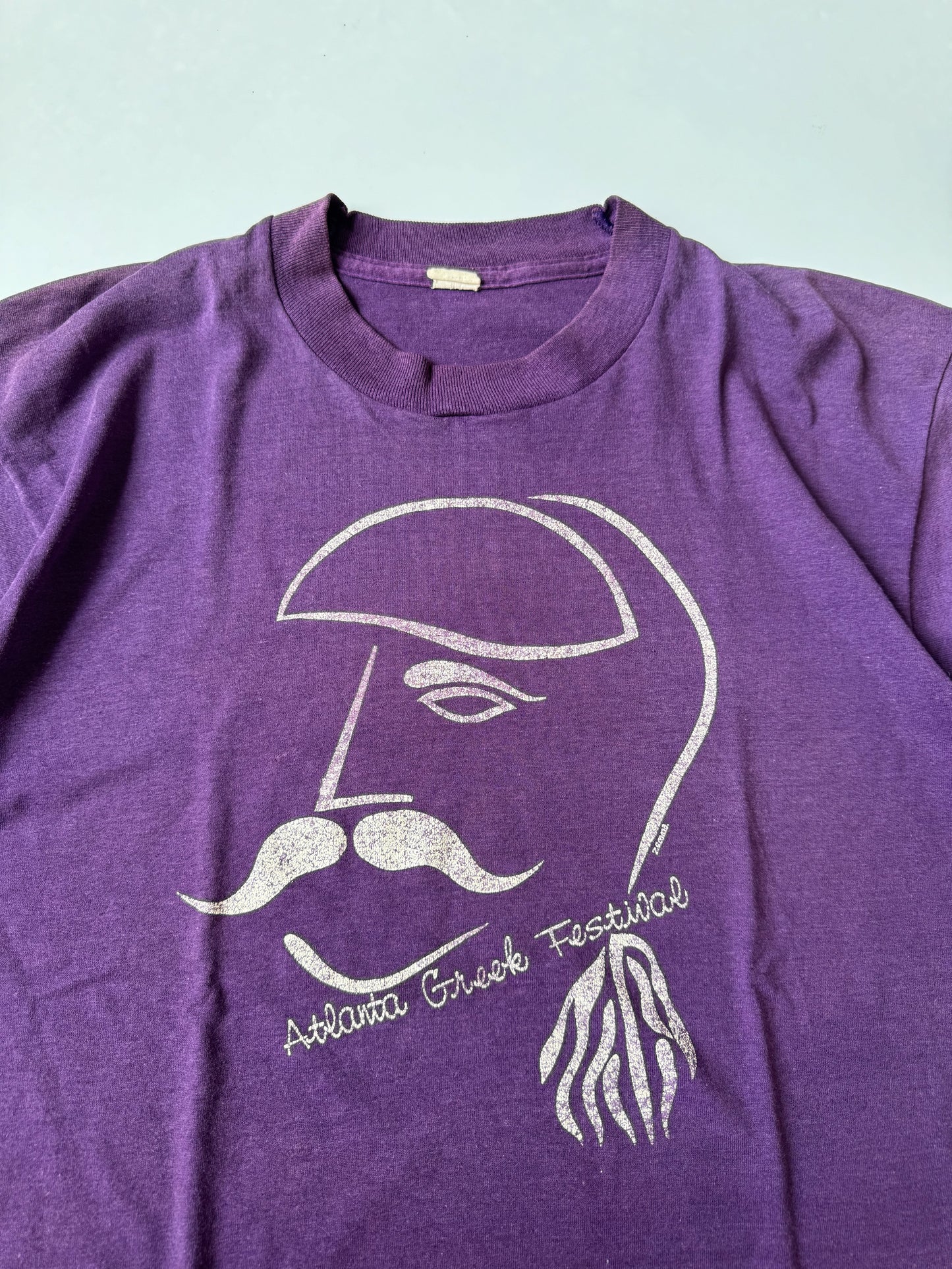 80's Atlanta Greek Festival Tee , Made in U.S.A.