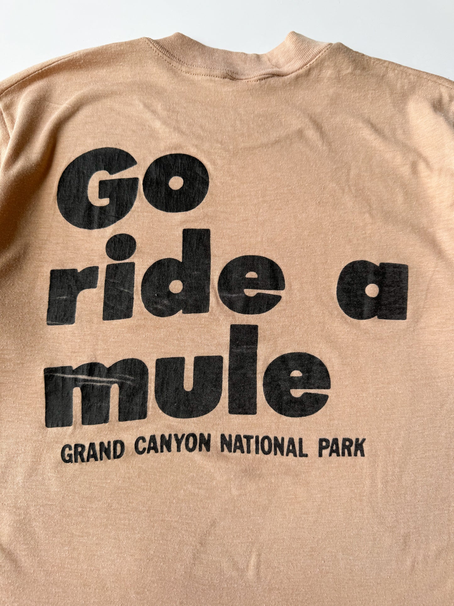 80's Go Ride A Mule Tee , Made in U.S.A.