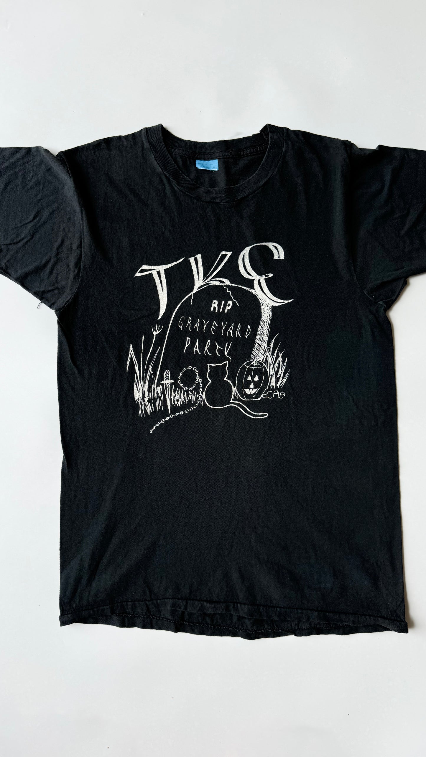 80's TKE Graveyard Party Tee , Made in U.S.A.