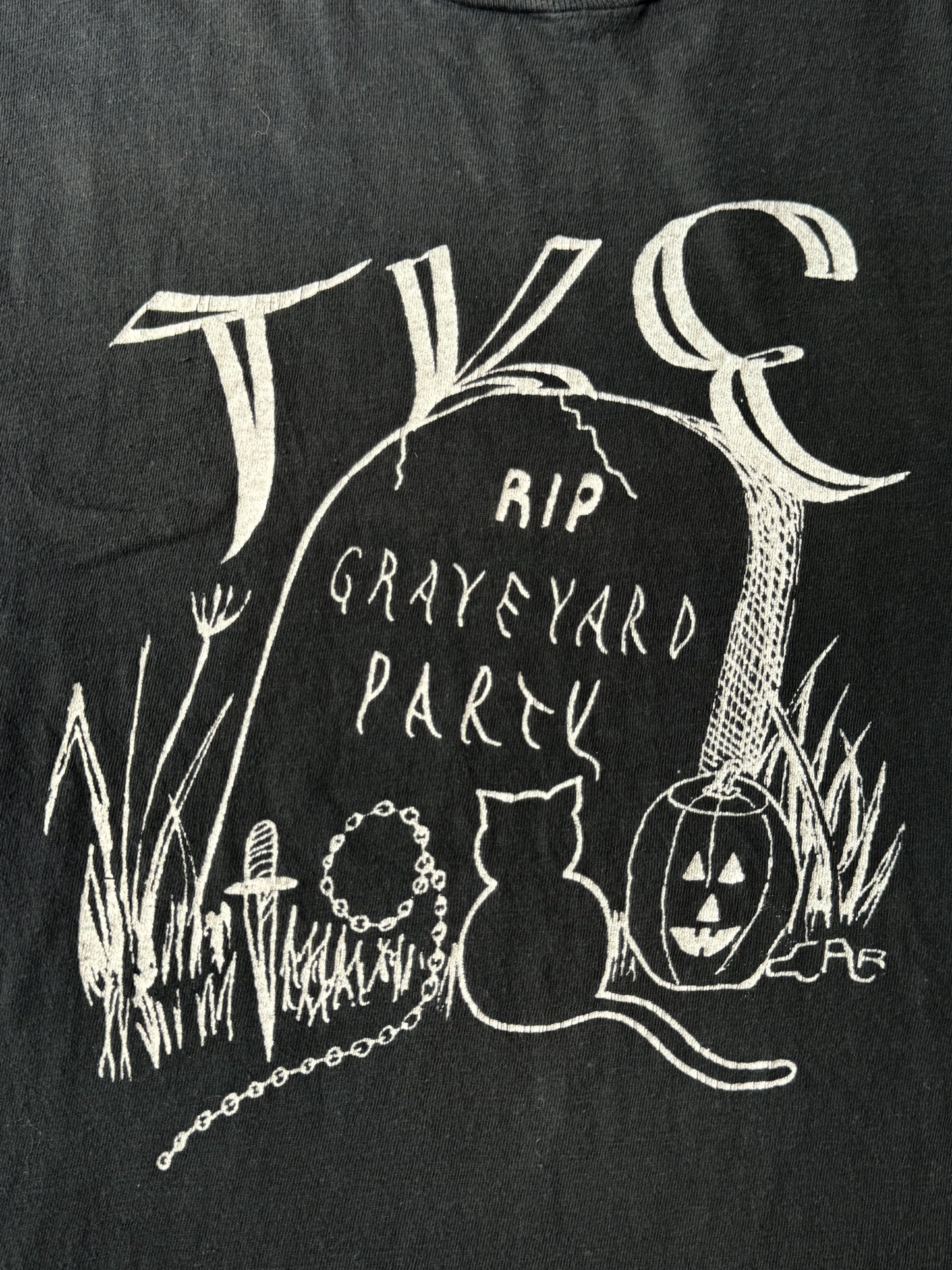 80's TKE Graveyard Party Tee , Made in U.S.A.