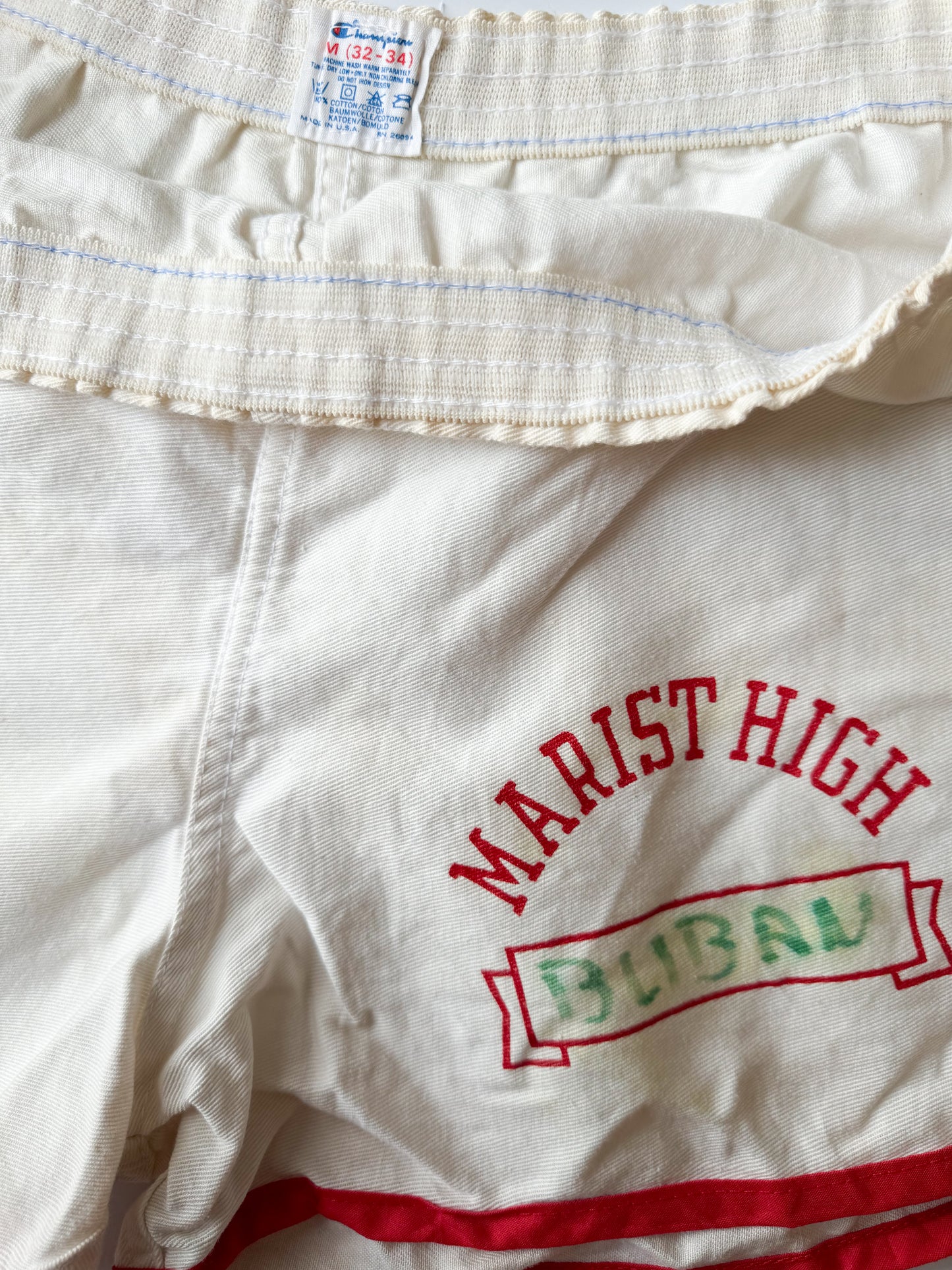 80s Marist High School Shorts, Made in U.S.A.