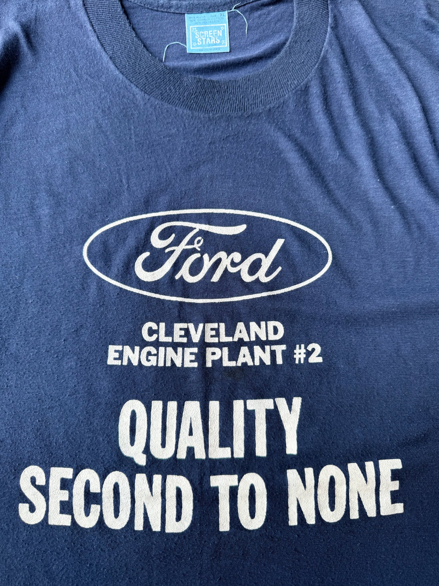 80's Ford Cleveland Engine Plant #2 Tee , Made in U.S.A.