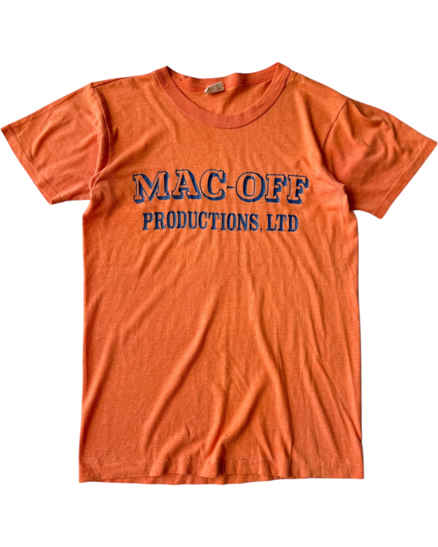 70's MAC-OFF Productions Tee , Made in U.S.A.
