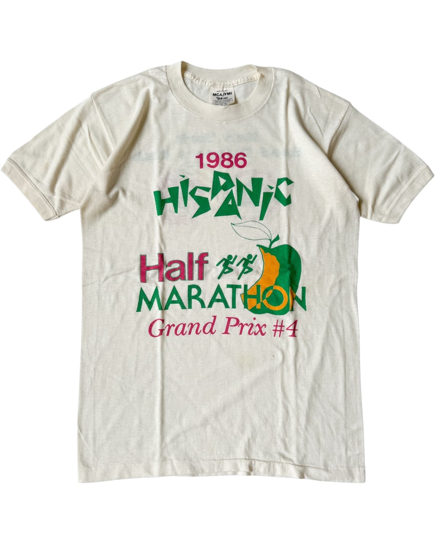 80's Hispanic Half Marathon Tee , Made in U.S.A.