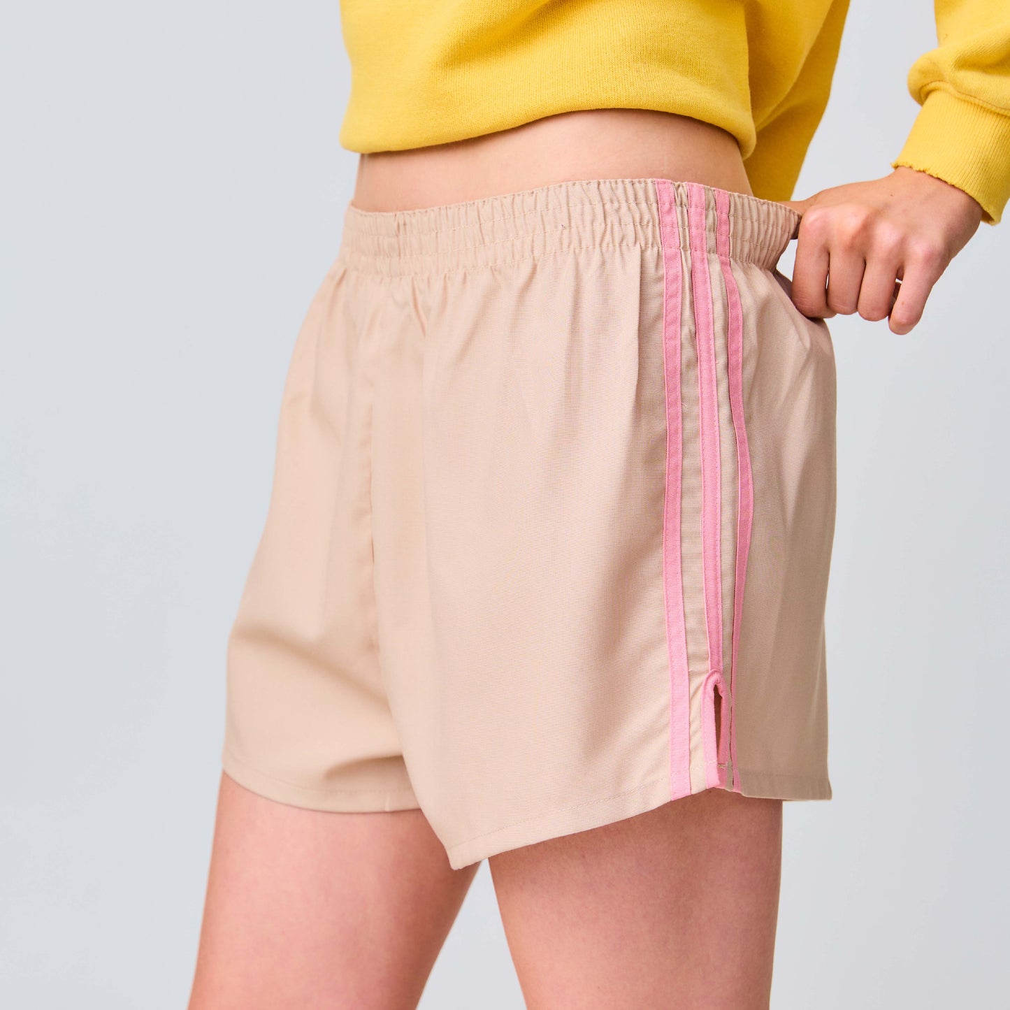 Lenny Shorts ( Sand / Pink )