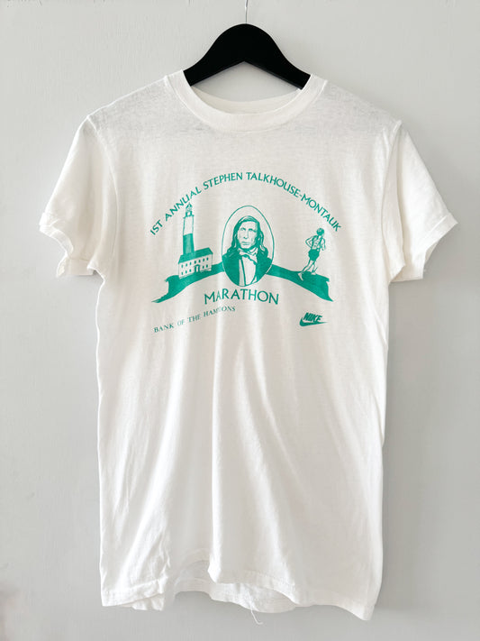 1970s Stephen Talkhouse Montauk Marathon Tee , Made in U.S.A.