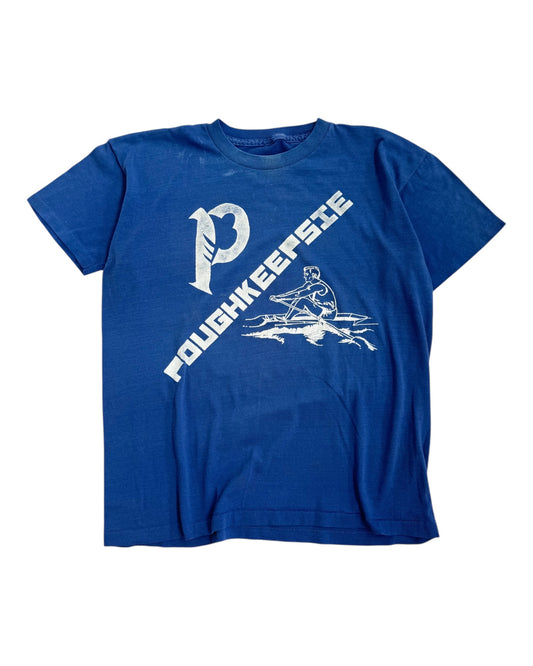 1980s Poughkeepsie Rowing Crew Tee , Made in U.S.A.