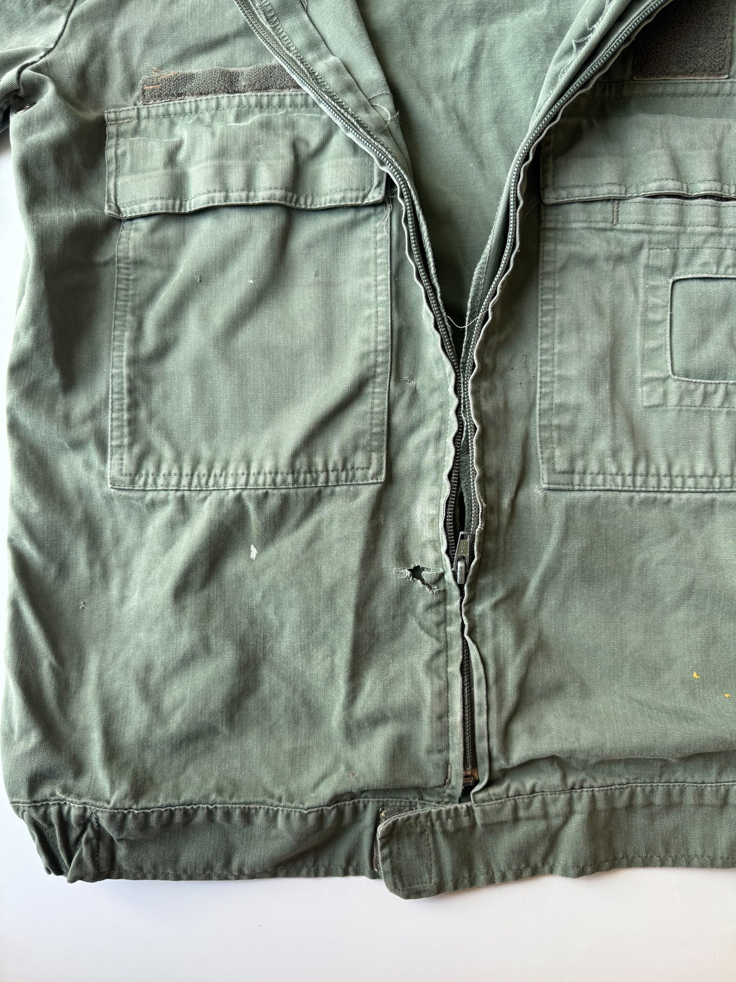 Vintage Military Utility Jacket , Made in France