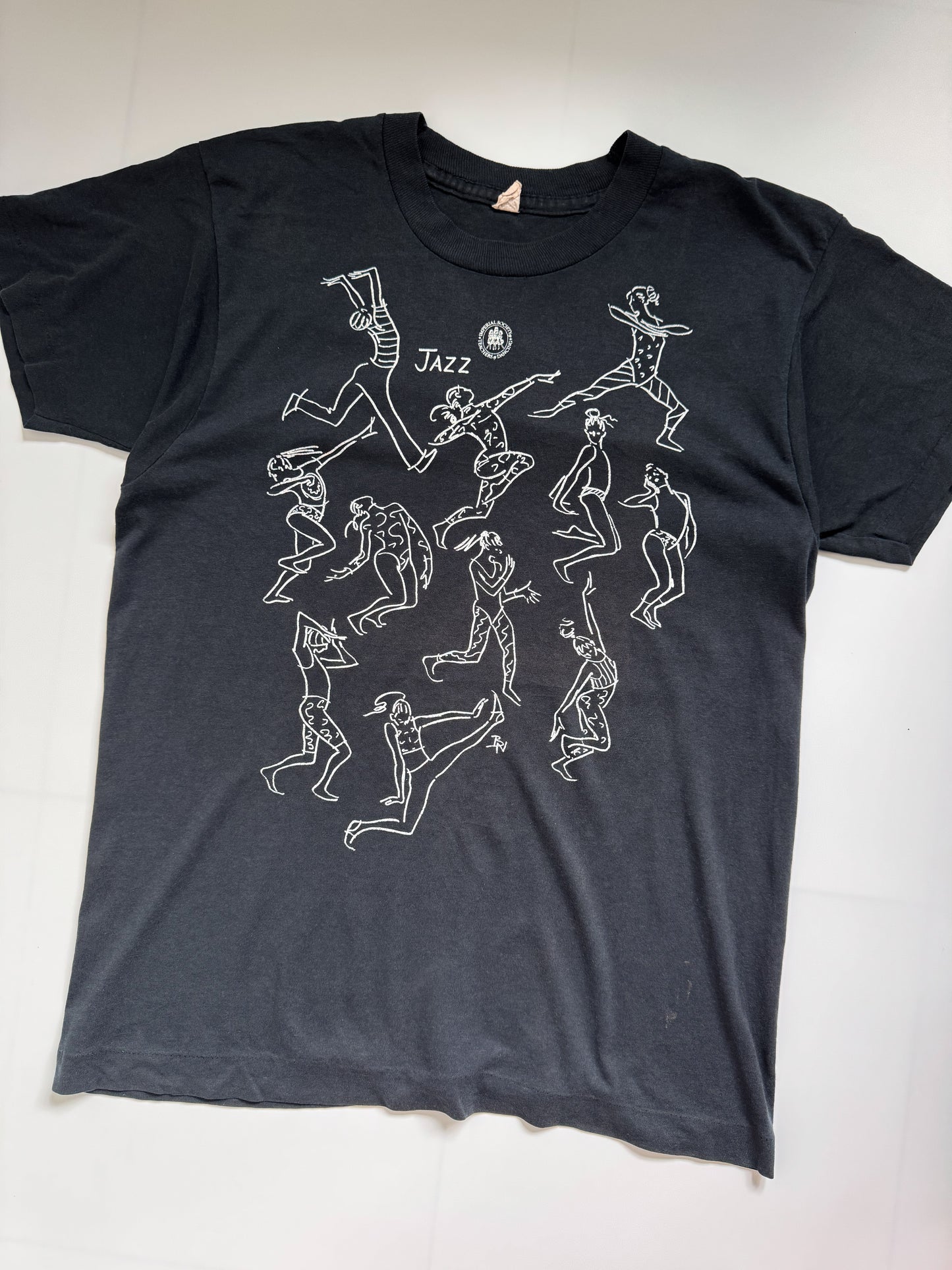 80s Jazz Dance Tee , Made in U.S.A.
