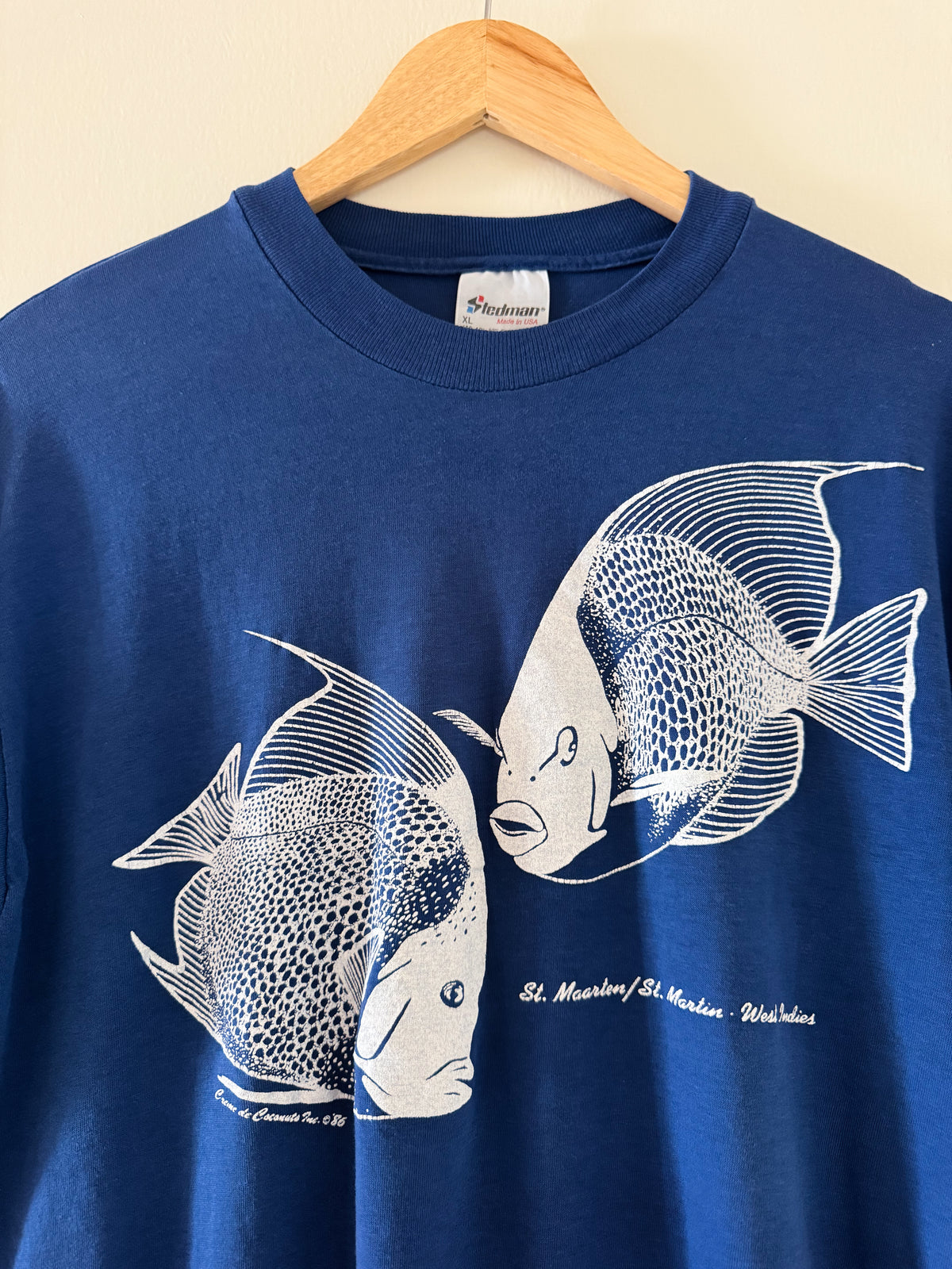St. Maarten / St. Martin West Indies Fish (1980s) - made in U.S.A.