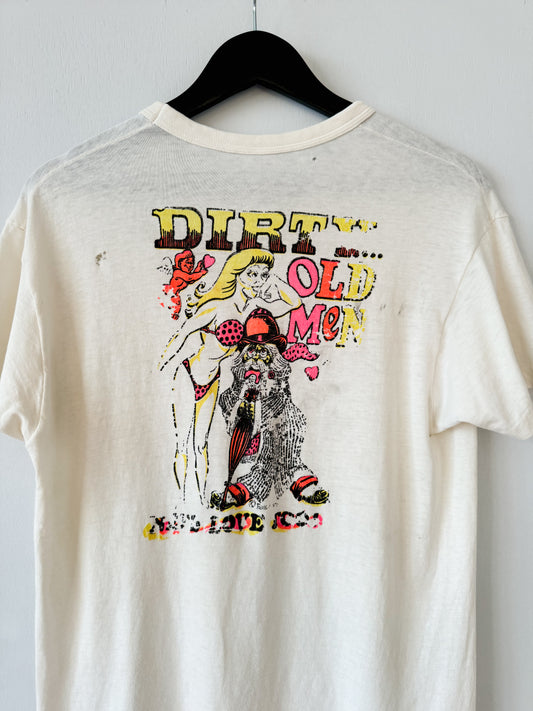 1960s Dirty Old Men Tee , Made in U.S.A.