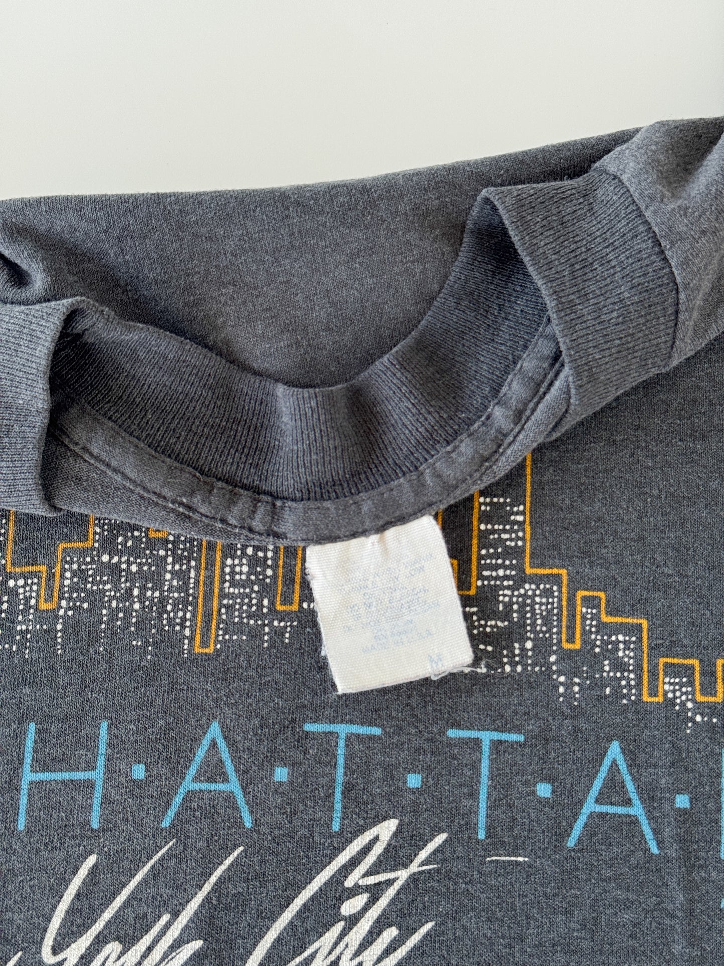 1980s Manhattan New York City tee, Made in U.S.A.