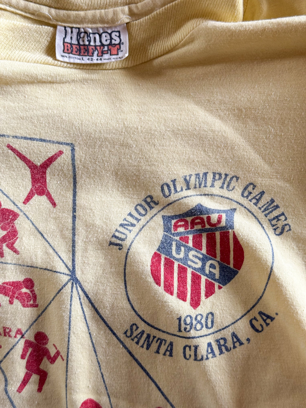 AAU Junior Olympic Games Santa Clara (1980s) - made in U.S.A.